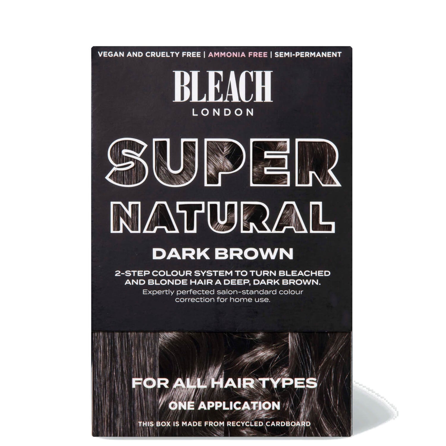 BLEACH LONDON Super Natural Kit Dark Brown LOOKFANTASTIC