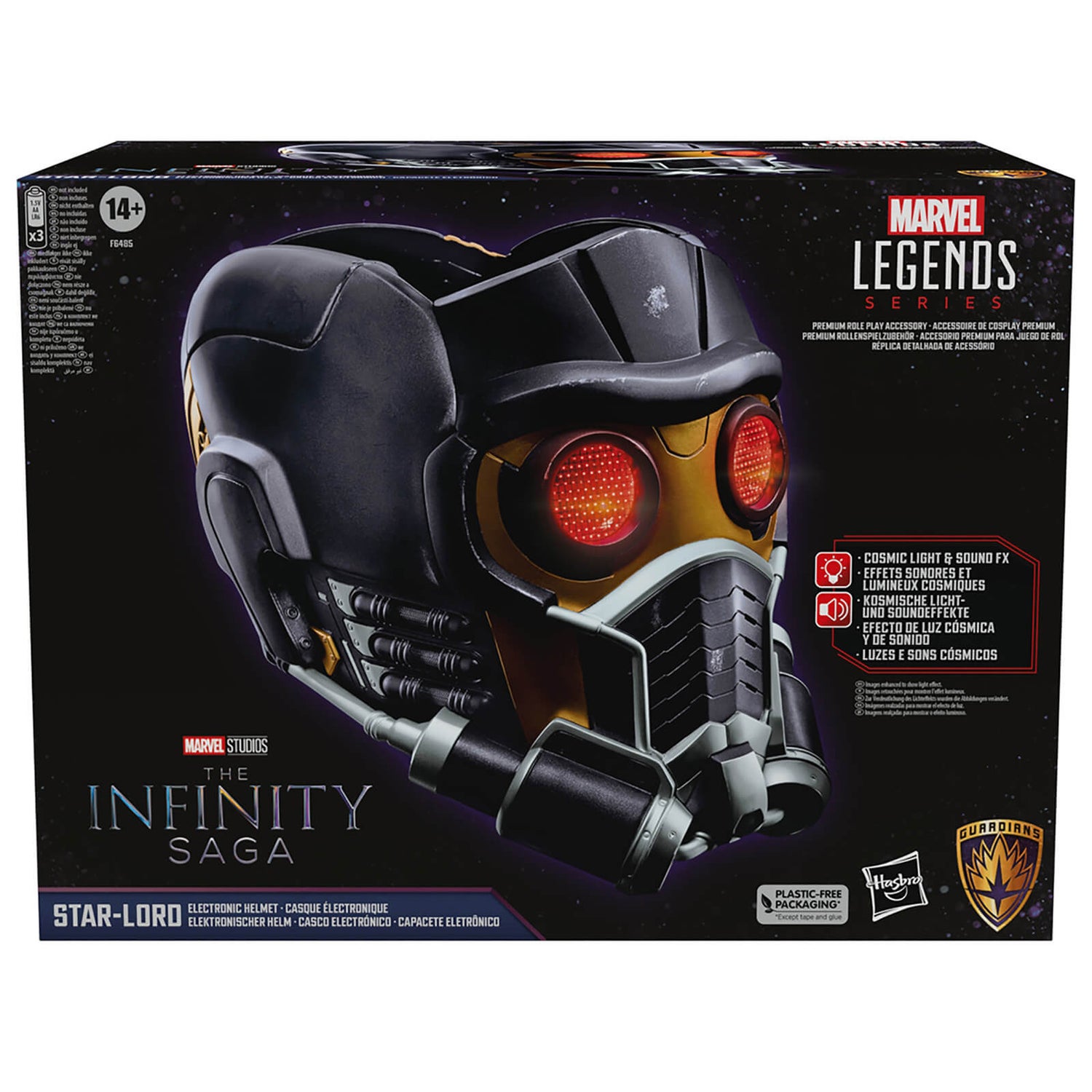 Hasbro Marvel Legends Series Star-Lord Roleplay Helmet | Zavvi.nl