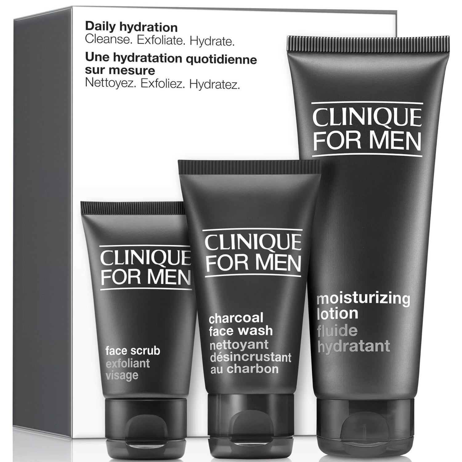 Clinique Daily Hydration Skincare Gift Set for Men LOOKFANTASTIC