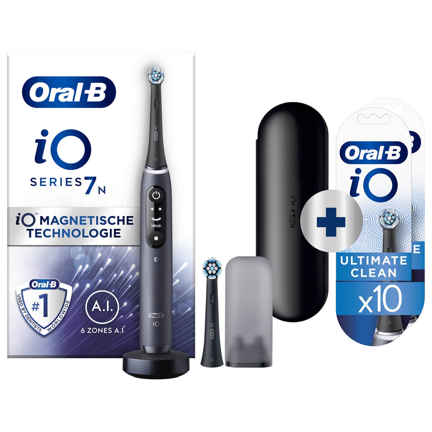 OralB iO 7N Elektrische Tandenborstel Zwart OralB NL