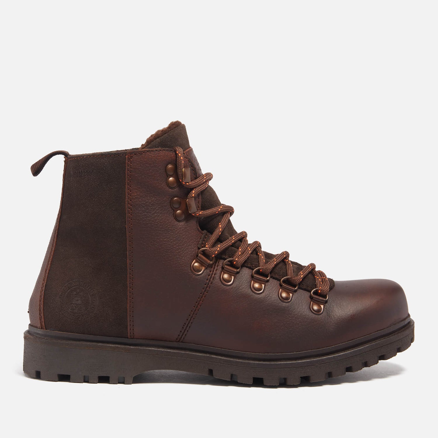 Barbour Men's Tommy Leather and Suede Hiking-Style Boots | TheHut.com