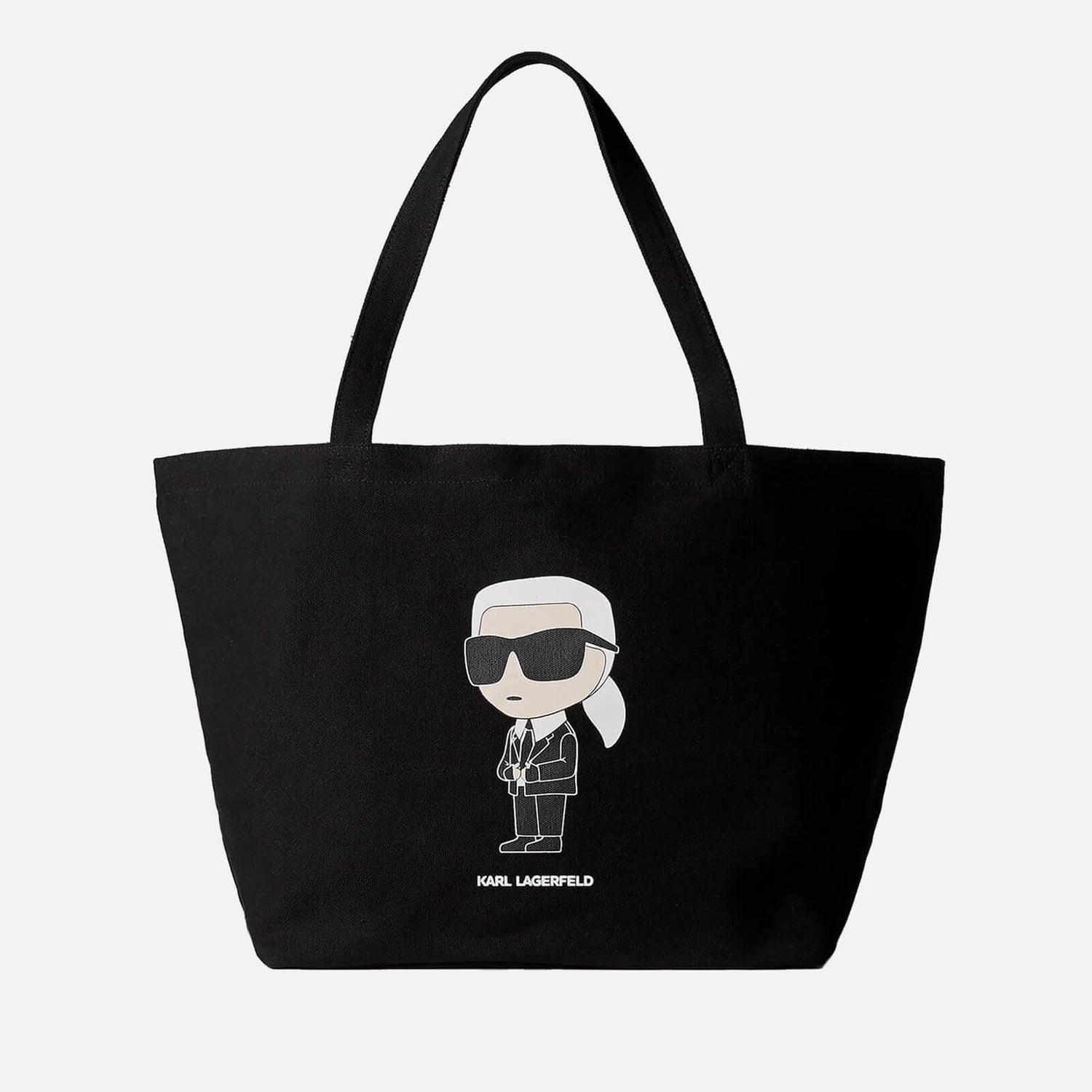 Karl Lagerfeld K/Ikonik 2.0 Karl Canvas Shopper Bag | TheHut.com