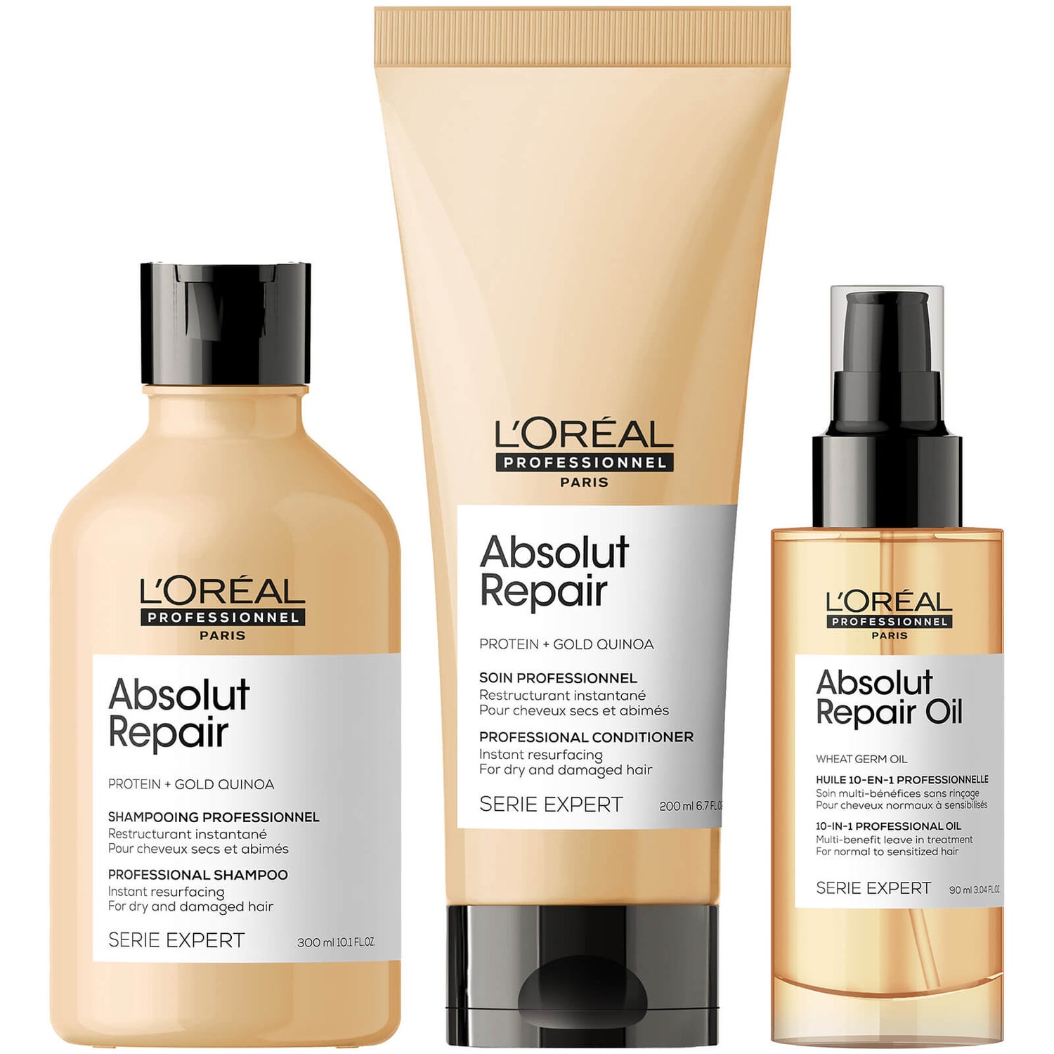 L'Oréal Professionnel Absolut Repair Trio - LOOKFANTASTIC