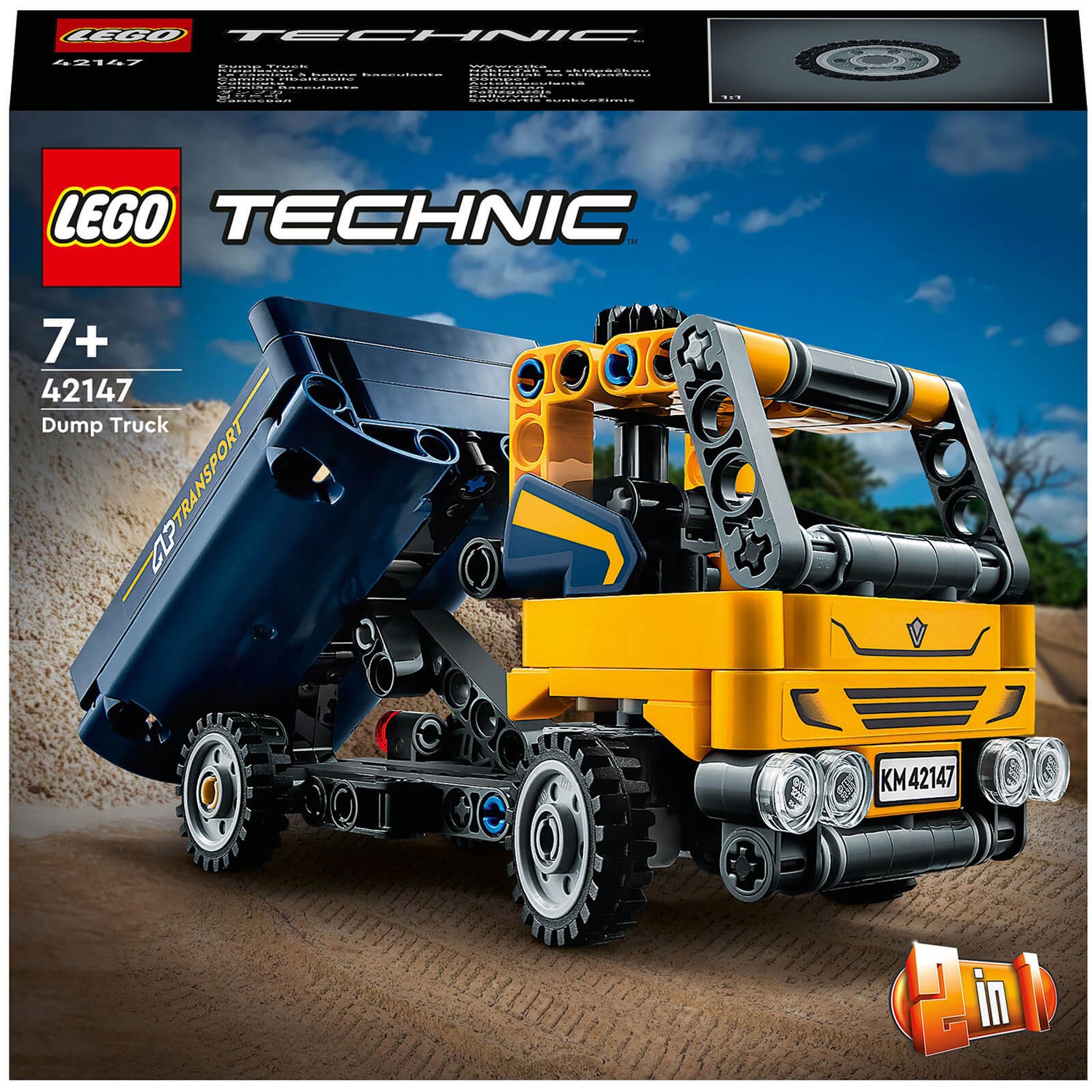 dump truck lego set