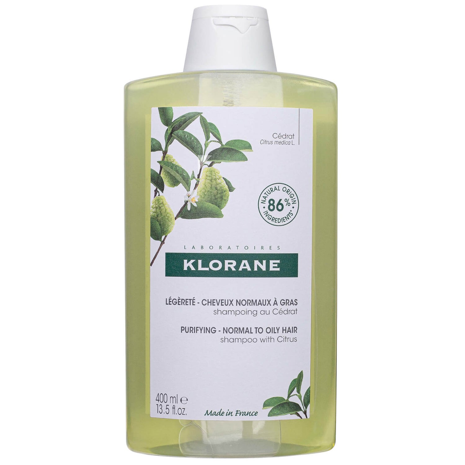 KLORANE Shampoo with Citrus Pulp 13.5 fl. oz Dermstore