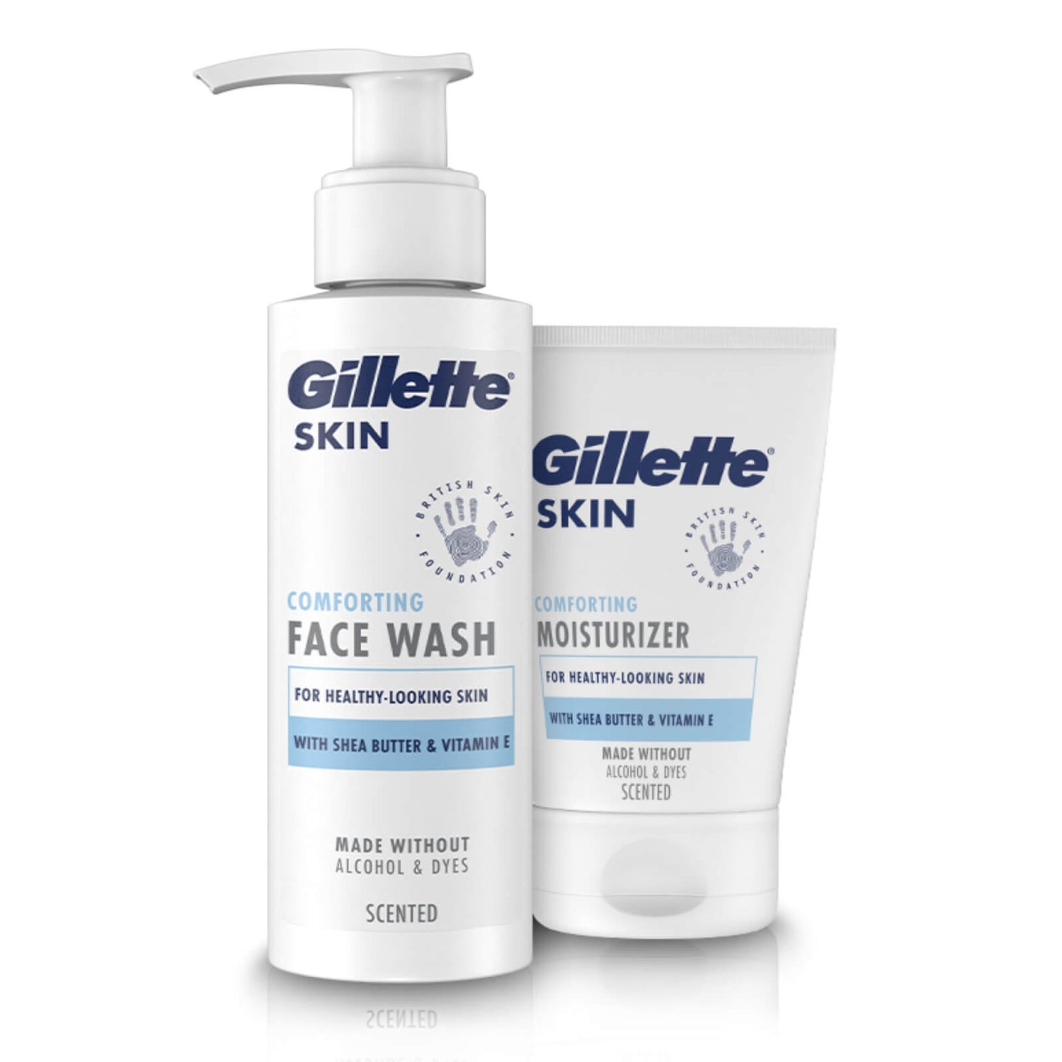 Gillette Skin Wash + Moisturiser Duo Gillette UK