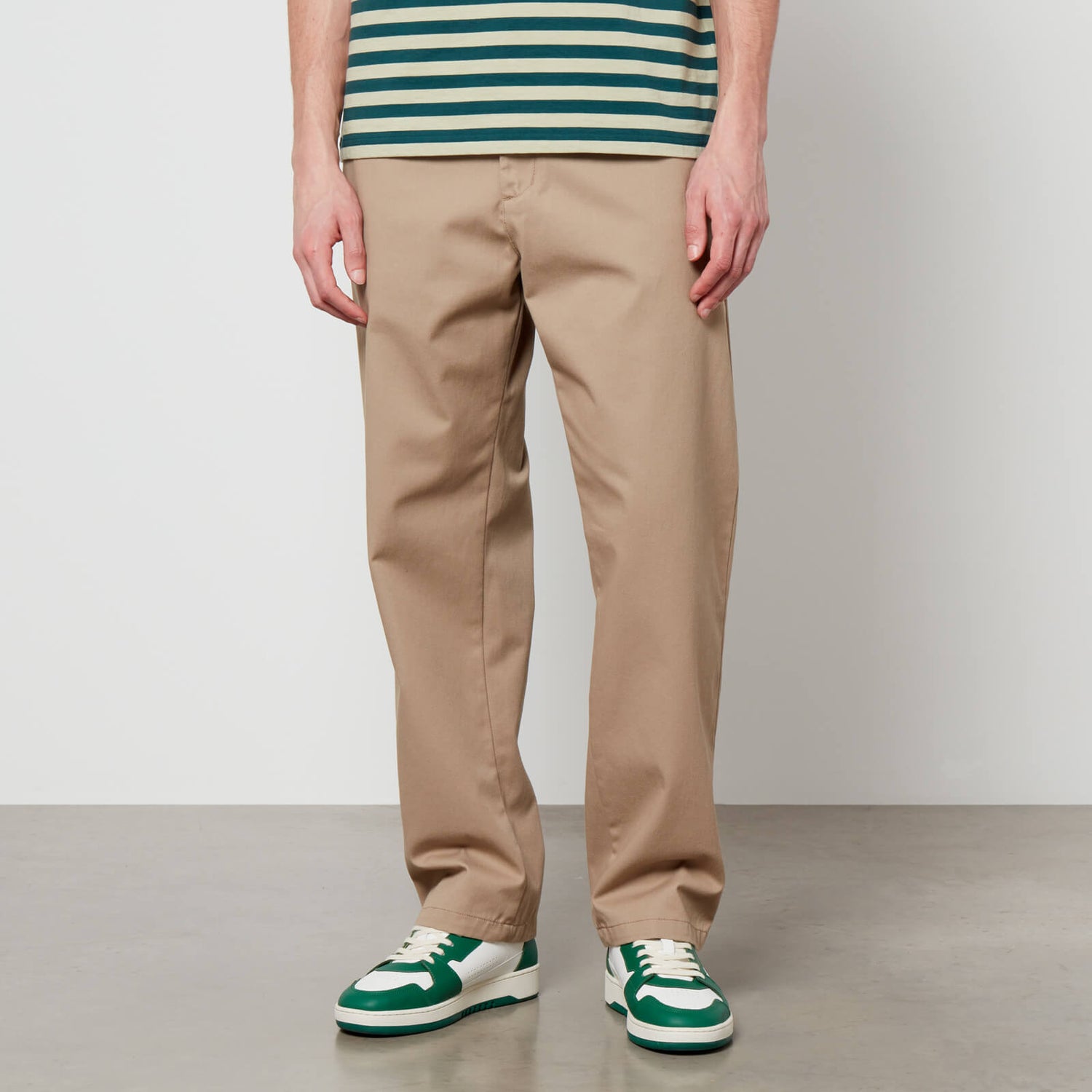 Carhartt Wip Men's Calder Cotton Blend Trousers Iroko