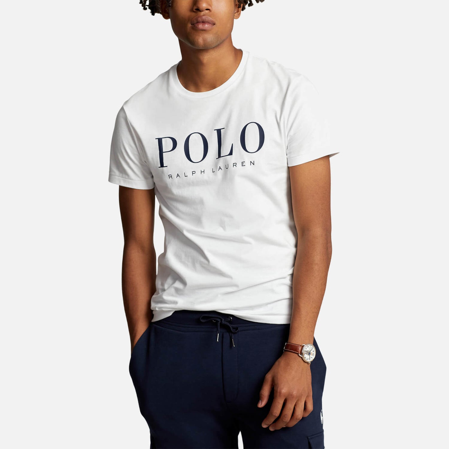 Polo Ralph Lauren Logo-Print Cotton-Jersey T-Shirt | TheHut.com
