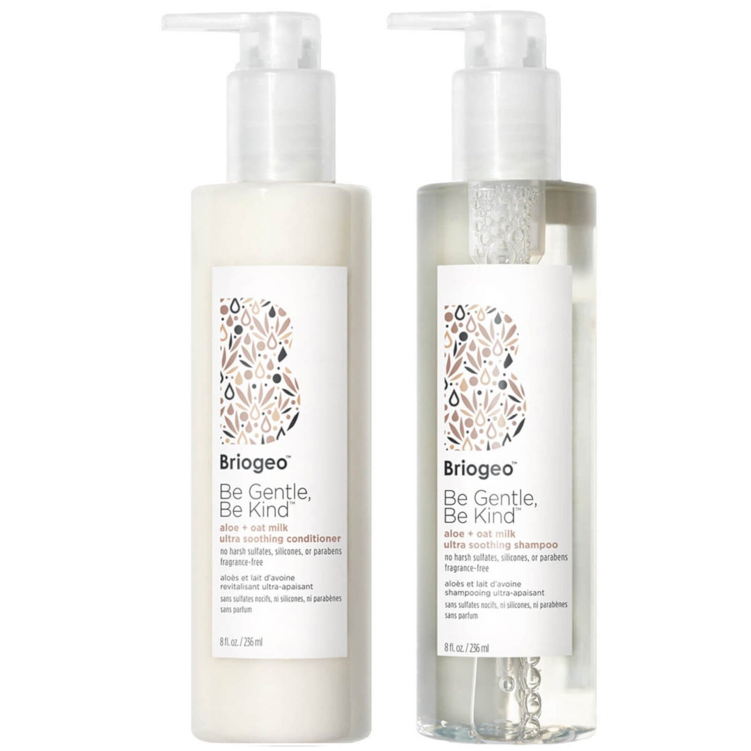 Briogeo Be Gentle Be Kind Superfood Aloe and Oat Shampoo and Aloe and