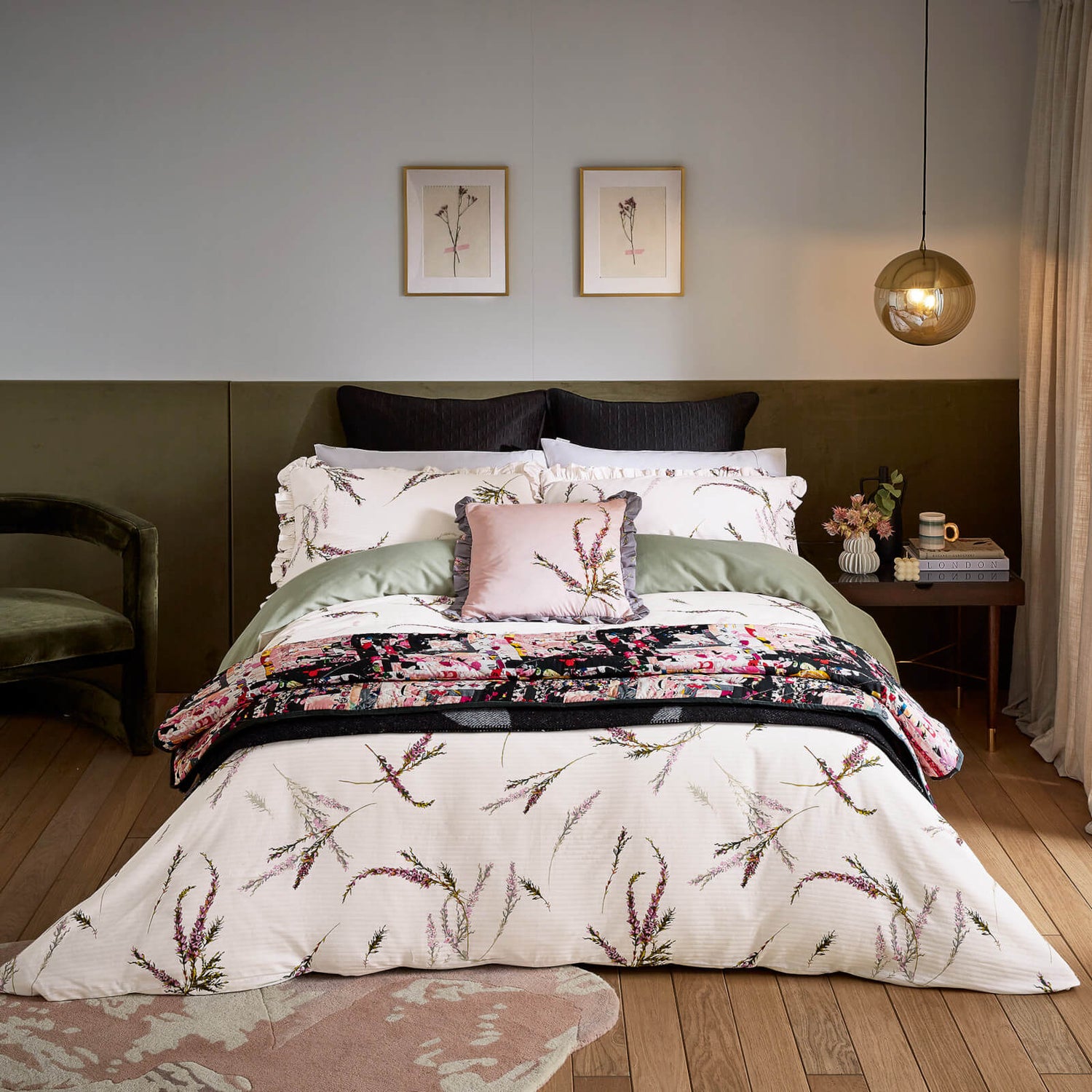 Ted Baker Heather Duvet Cover Blush