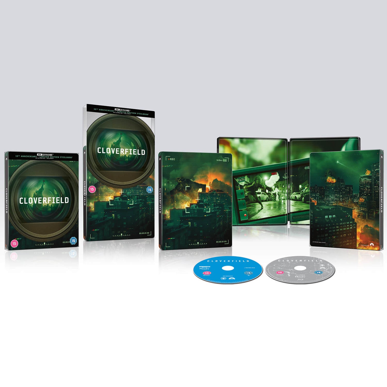 Cloverfield Zavvi Exclusive 15th Anniversary Limited Edition 4K Ultra ...