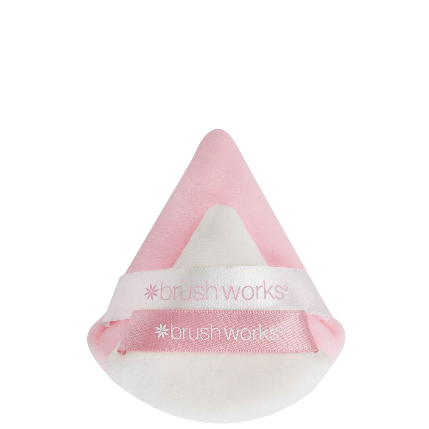 brushworks Triangle Powder Puff Duo LOOKFANTASTIC