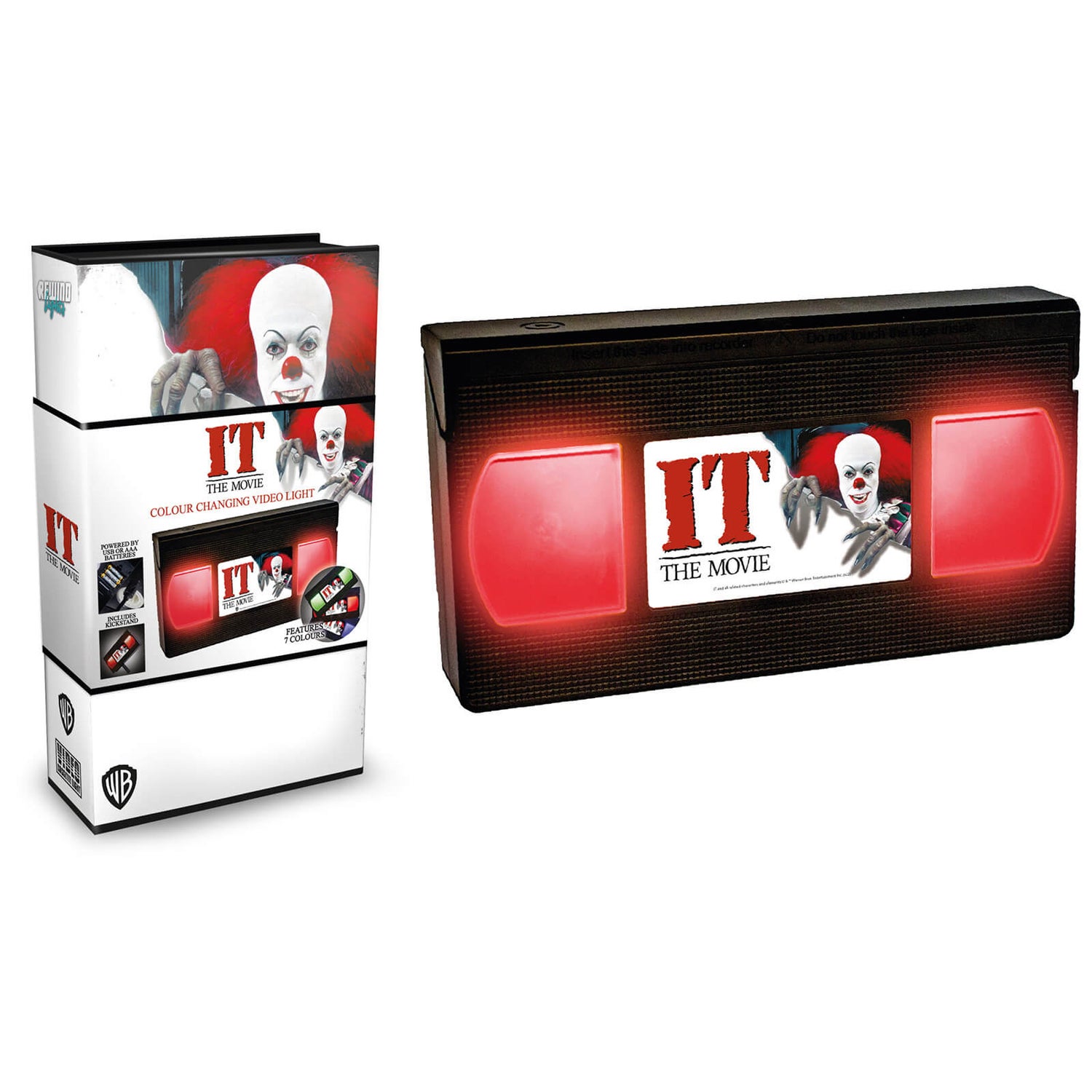 Rewind Lights: IT VHS Light Merchandise - Zavvi UK