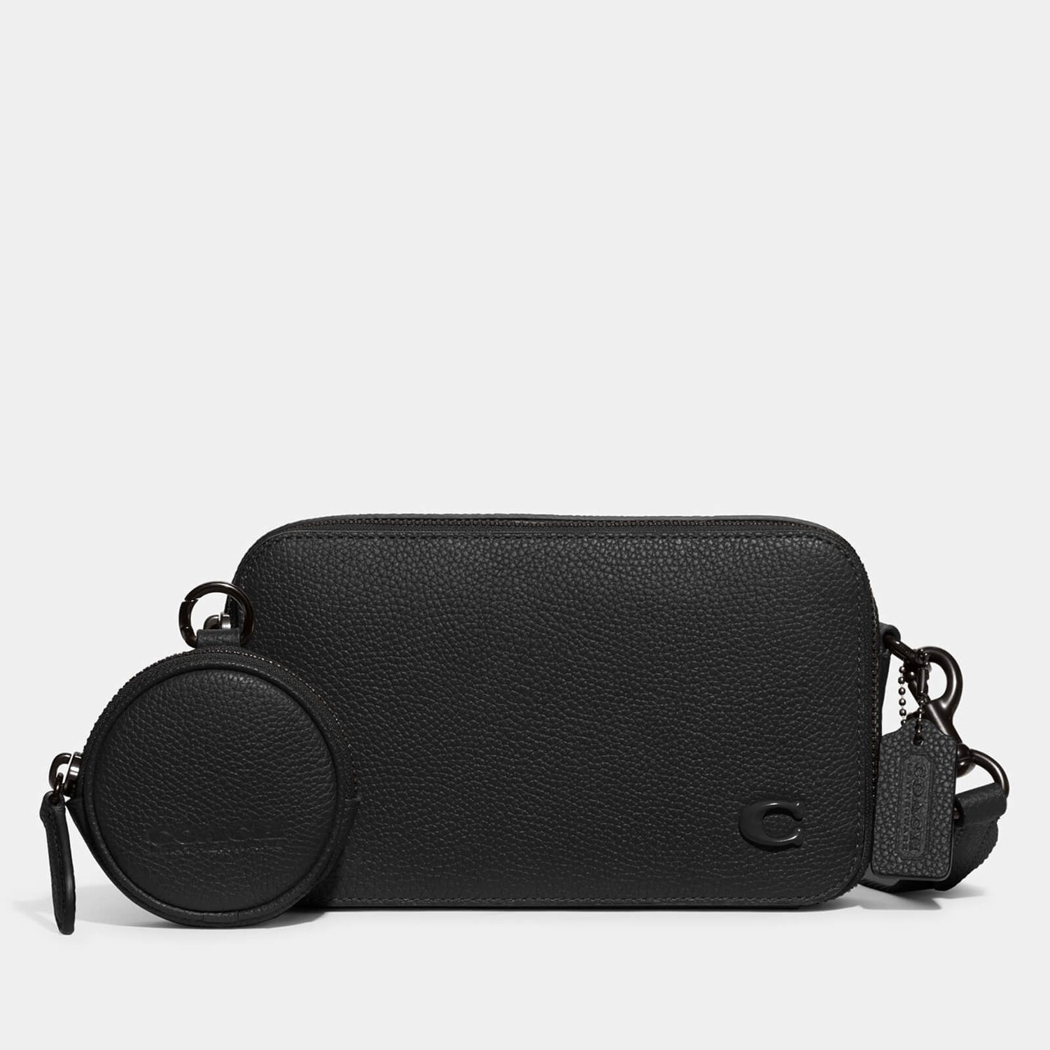 Coach Charter Slim Pebbled Leather Cross-Body Bag | TheHut.com