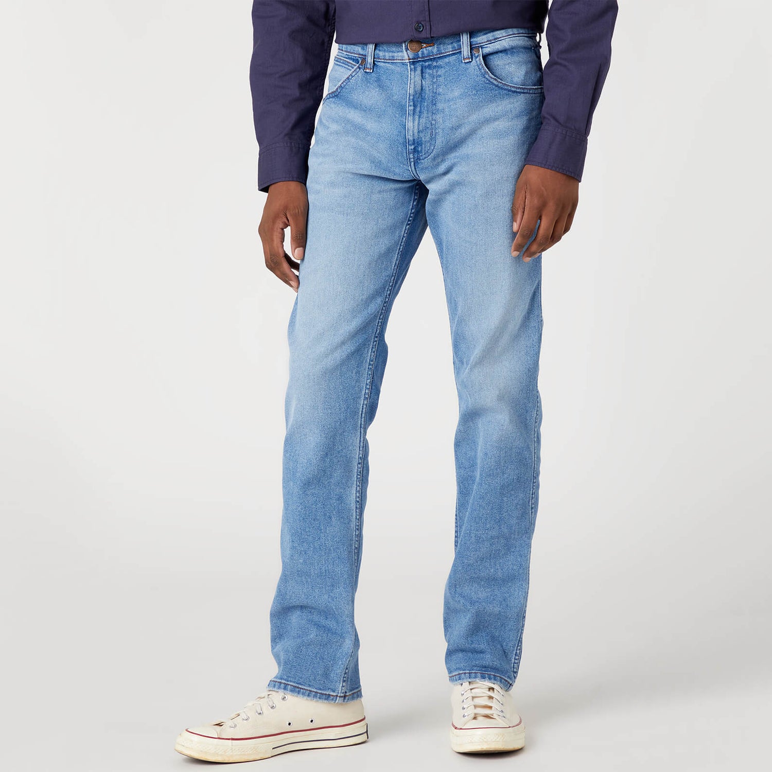 Wrangler Greensboro Straight Leg Denim Jeans | TheHut.com