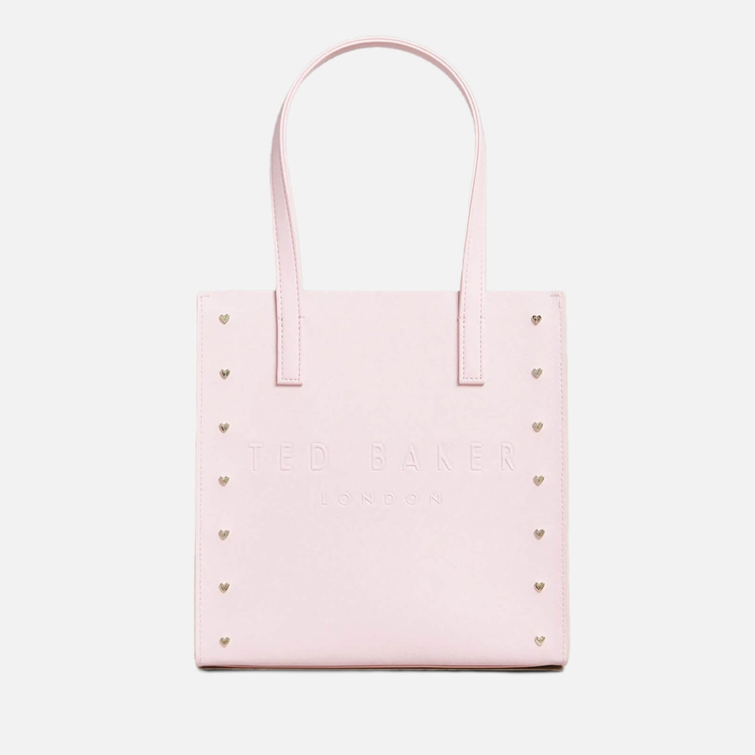 Ted Baker Stocon Heart Studded Faux Leather Tote Bag