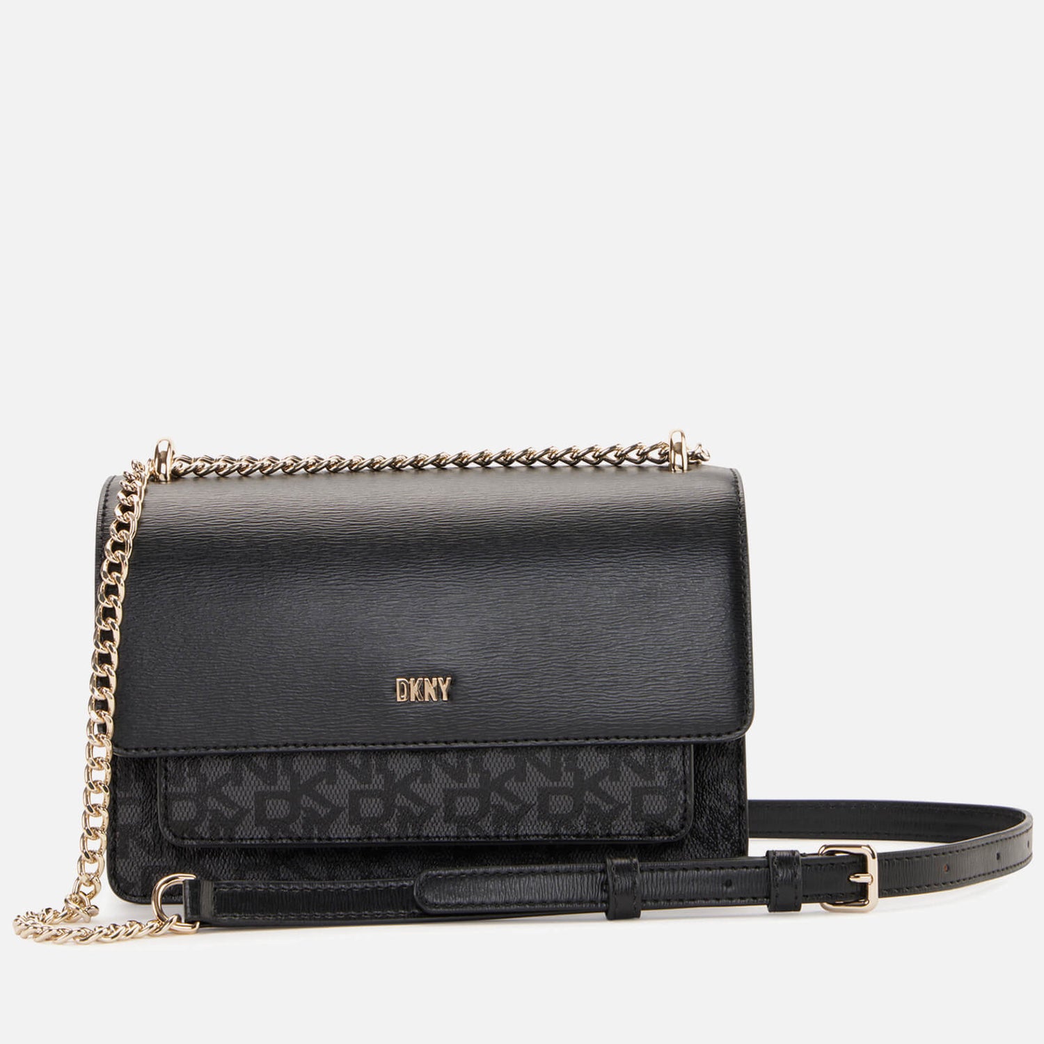 DKNY Bryant Monogram Leather CrossBody Bag