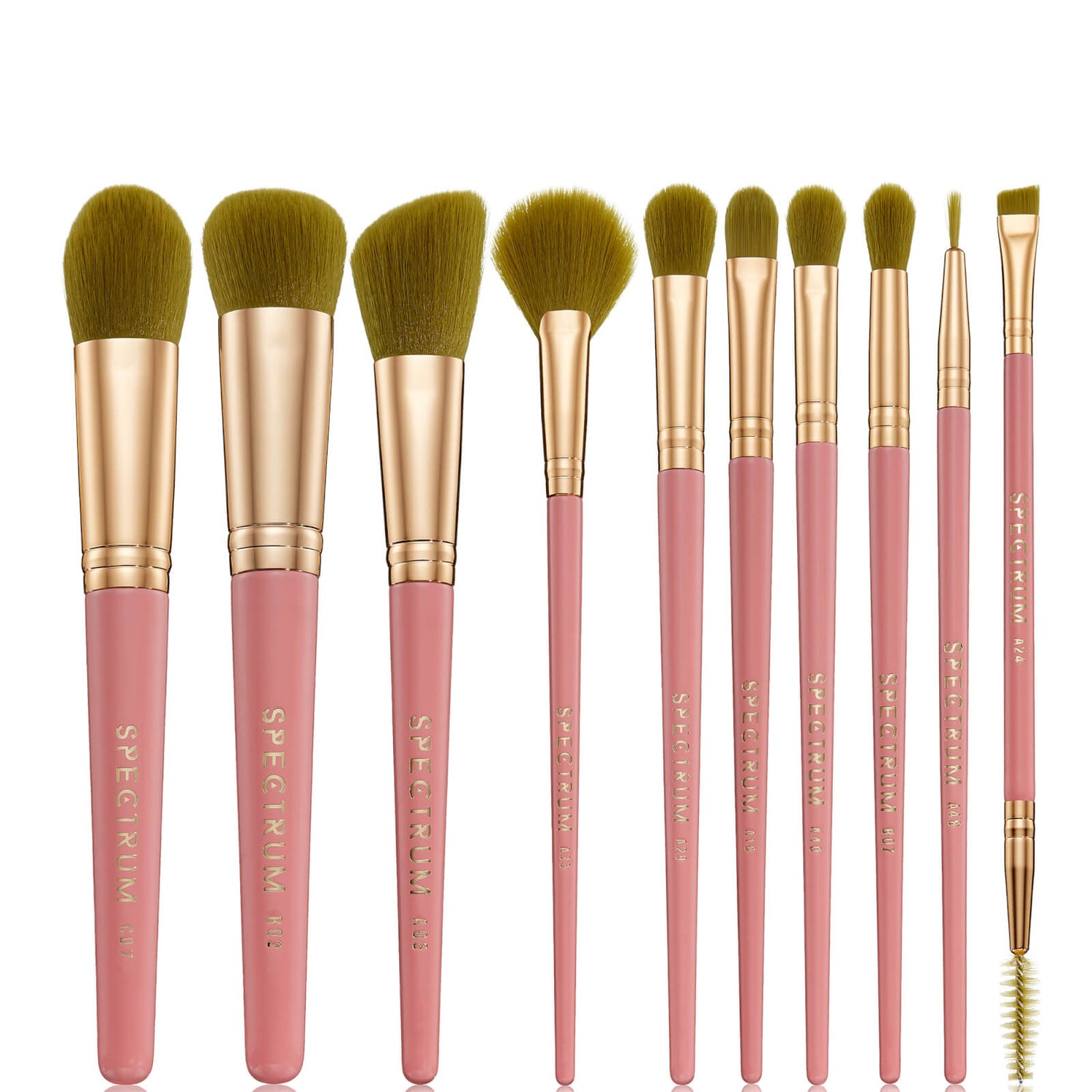 Spectrum Collections Makeup Martini Cocktail Brush Set LOOKFANTASTIC