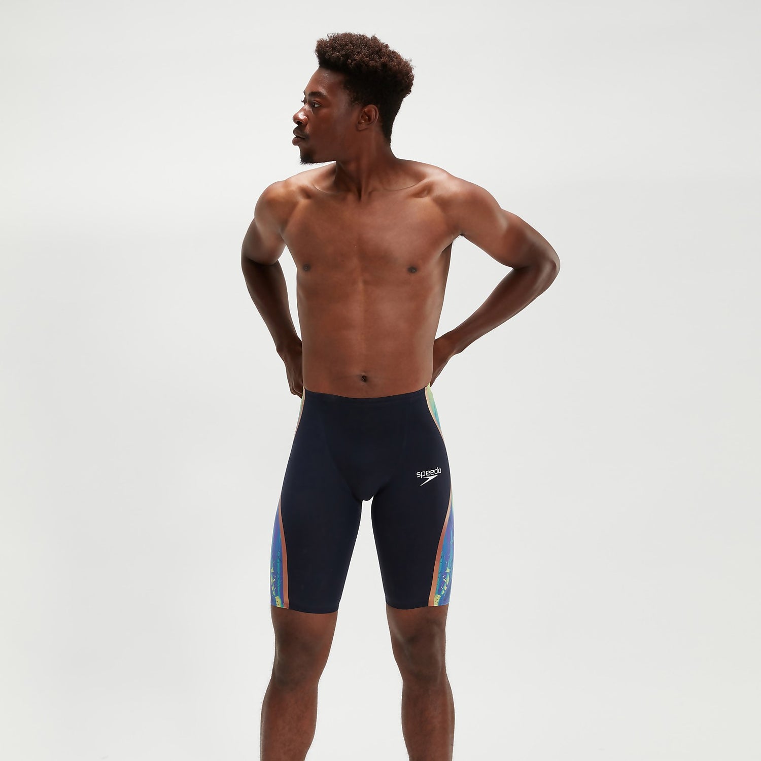 Speedo Fastskin Lzr Racer X High Waist Jammer Male Black