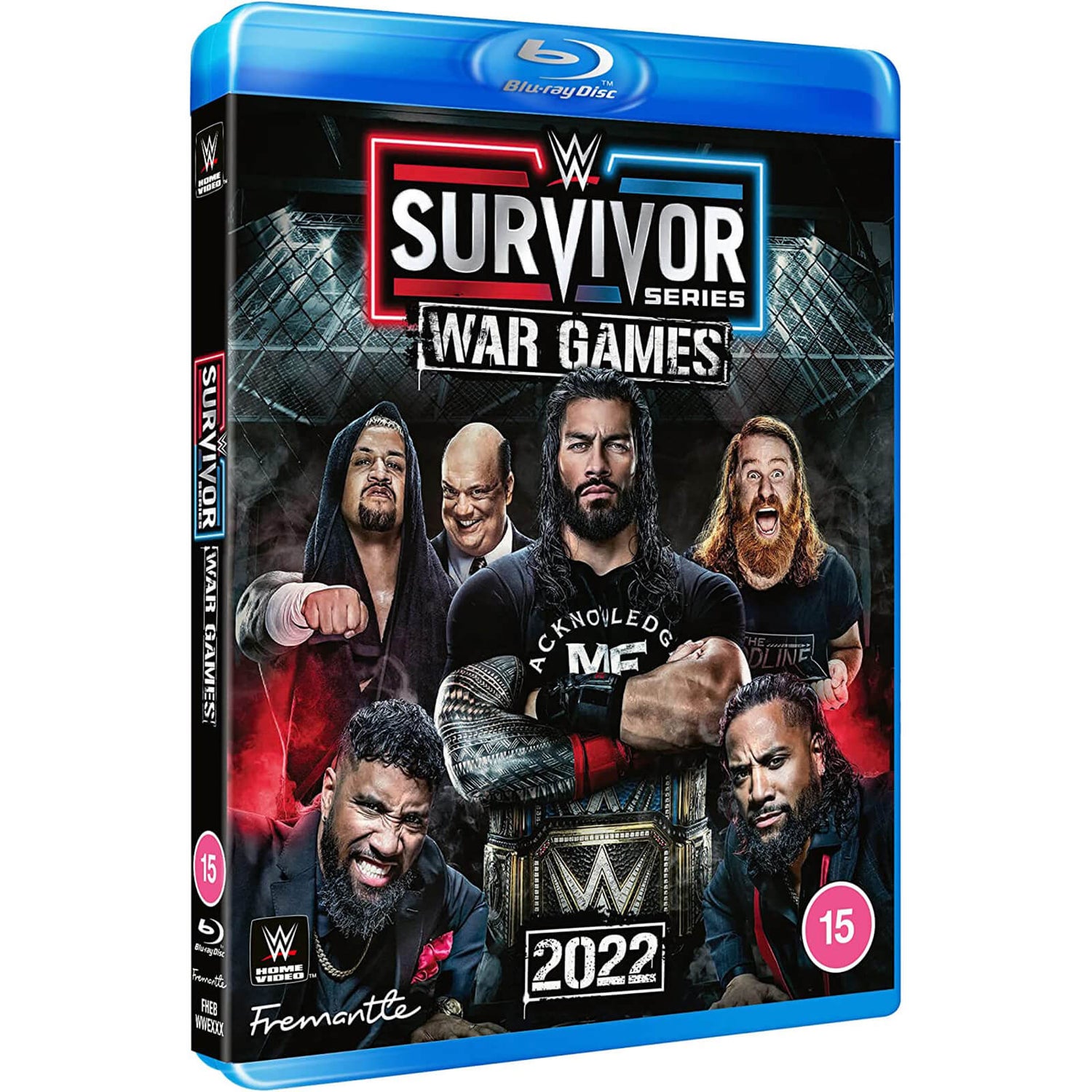 WWE Survivor Series WarGames 2022 Bluray Zavvi UK