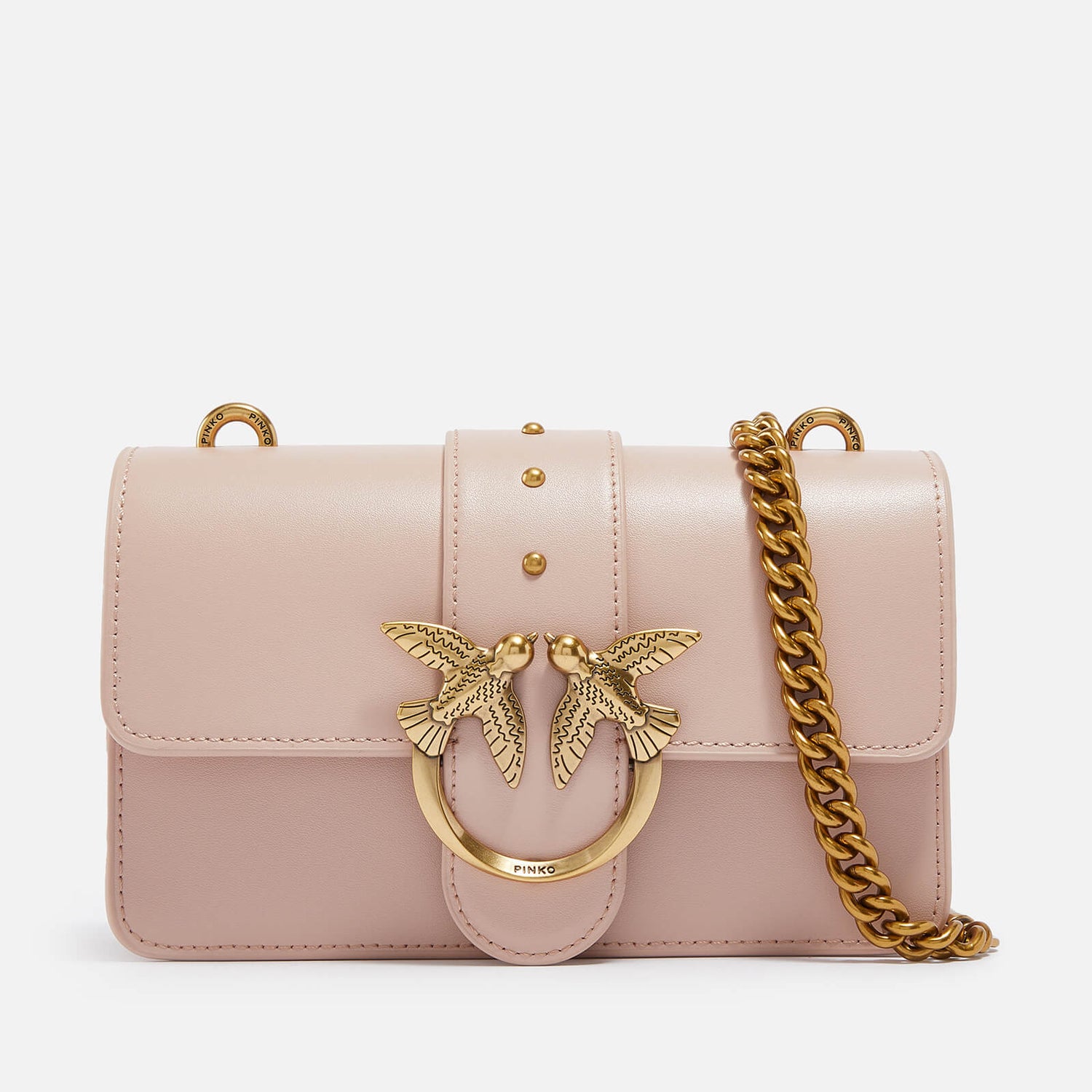 Pinko Love One Mini Leather CrossBody Bag