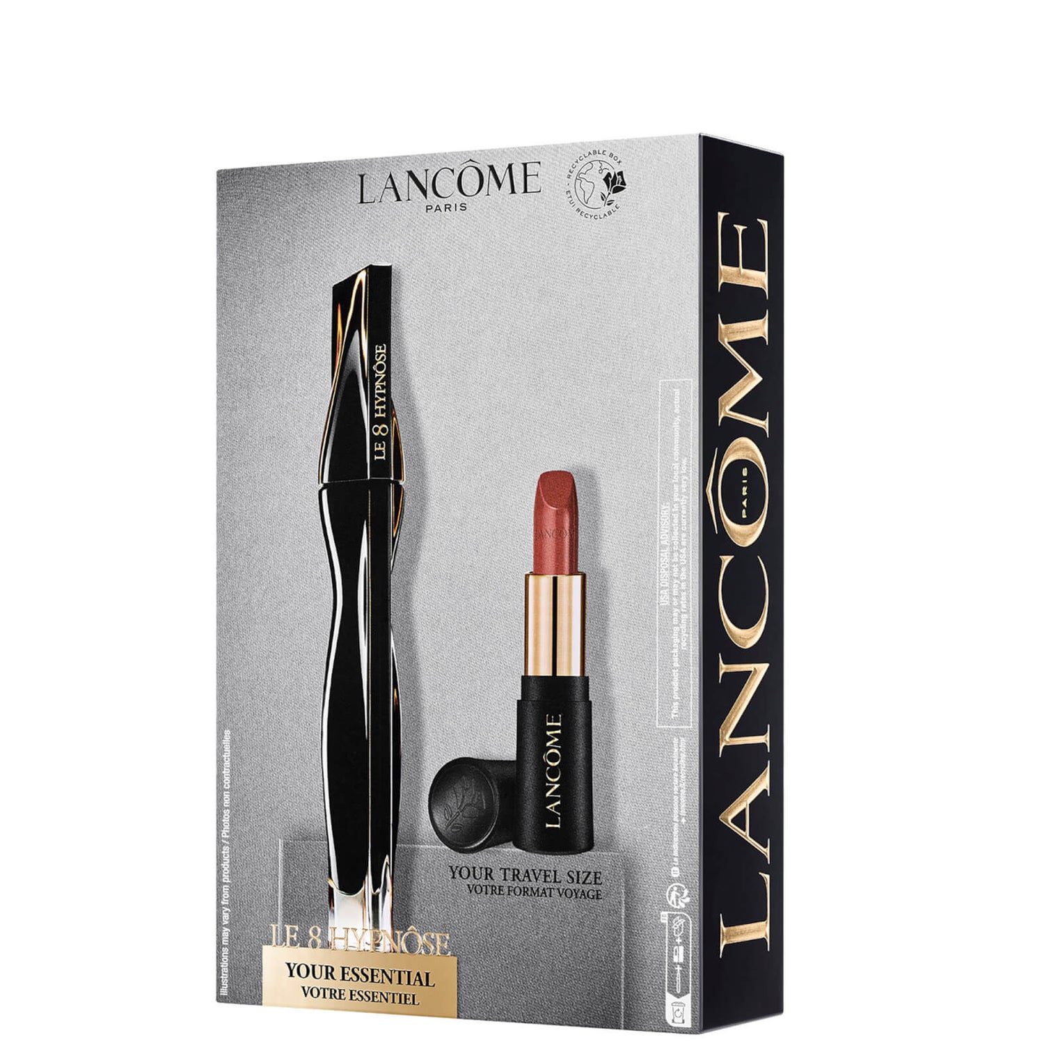 Lancôme Hypnôse Le 8 Mascara Luxury Beauty Gift Set Spedizione GRATIS