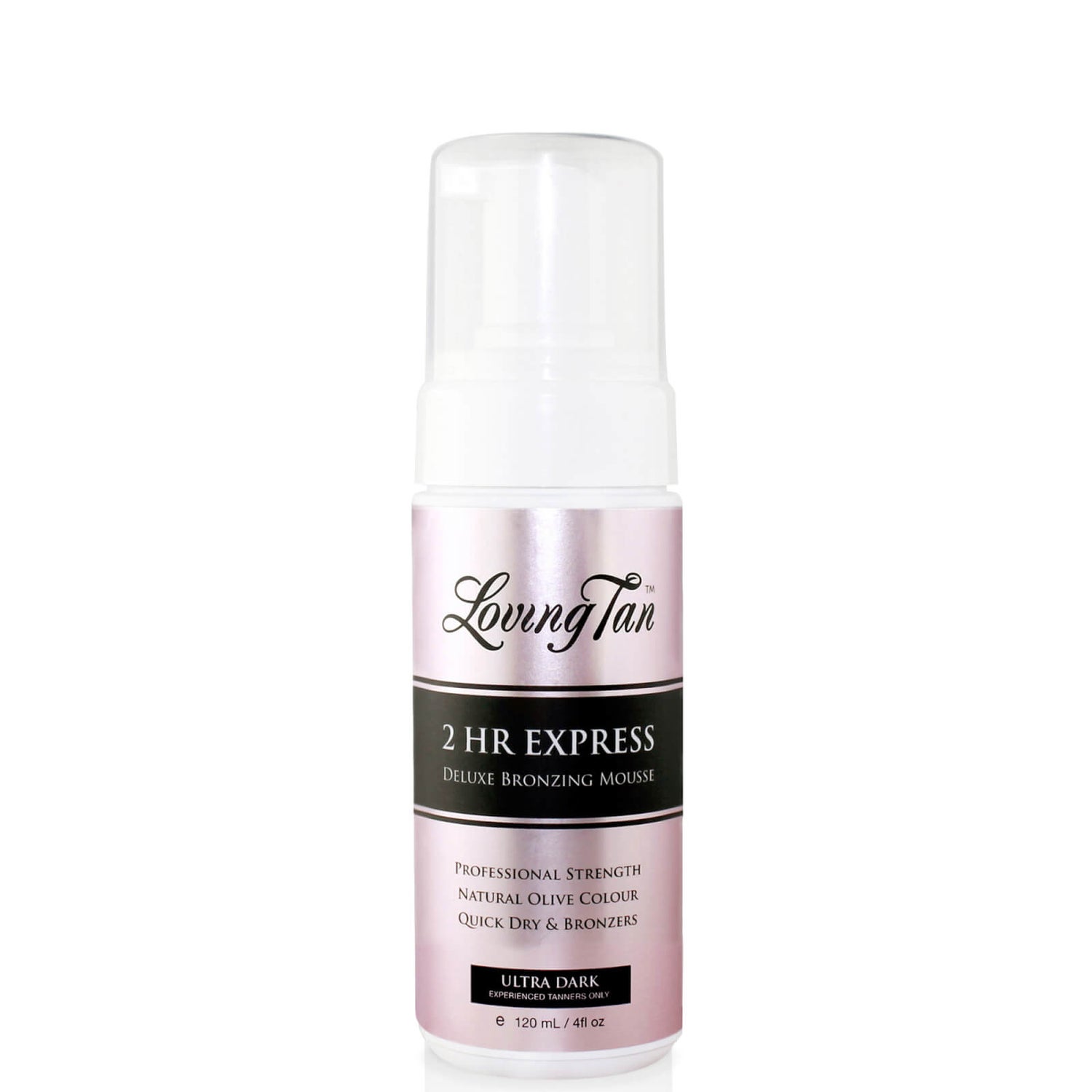 Loving Tan 2 Hour Express Mousse Ultra Dark 120ml LOOKFANTASTIC