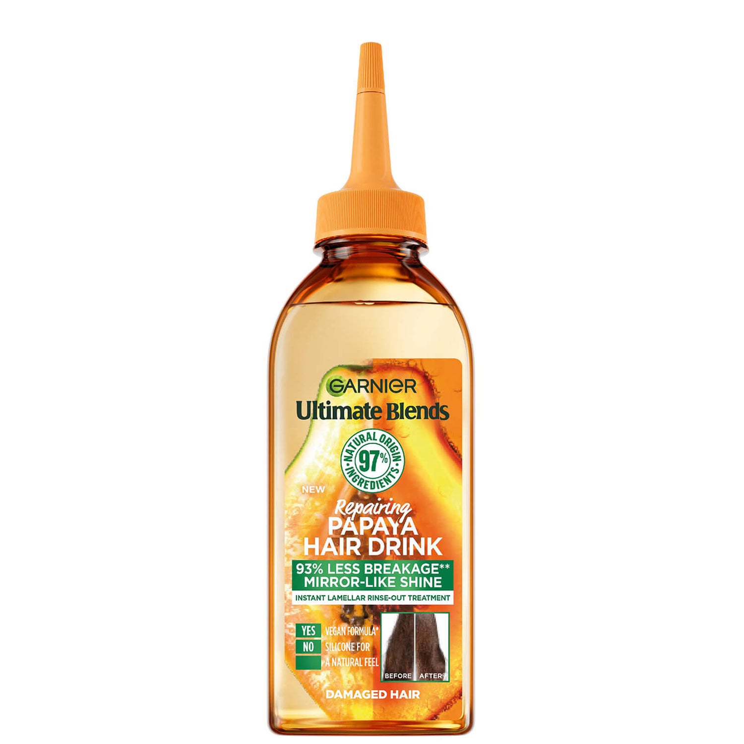 Garnier Ultimate Blends Repairing Papaya Hair Drink Liquid Conditioner