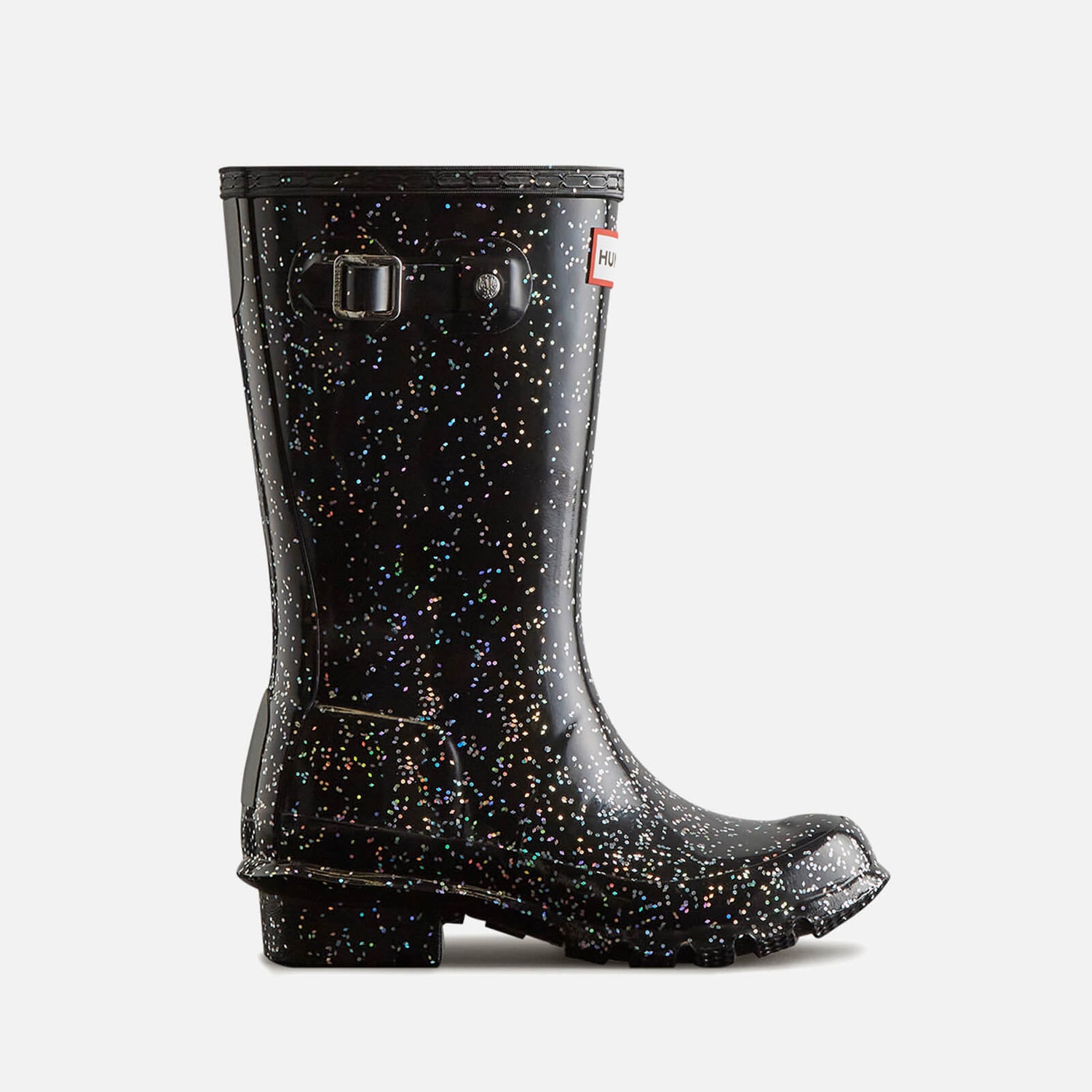 Hunter Original Kids' Giant Glitter Rubber Wellington Boots TheHut.de