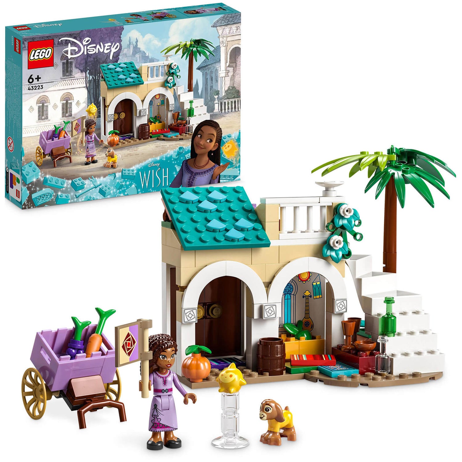 LEGO Disney Wish Asha in the City of Rosas Set 43223 Toys - Zavvi UK