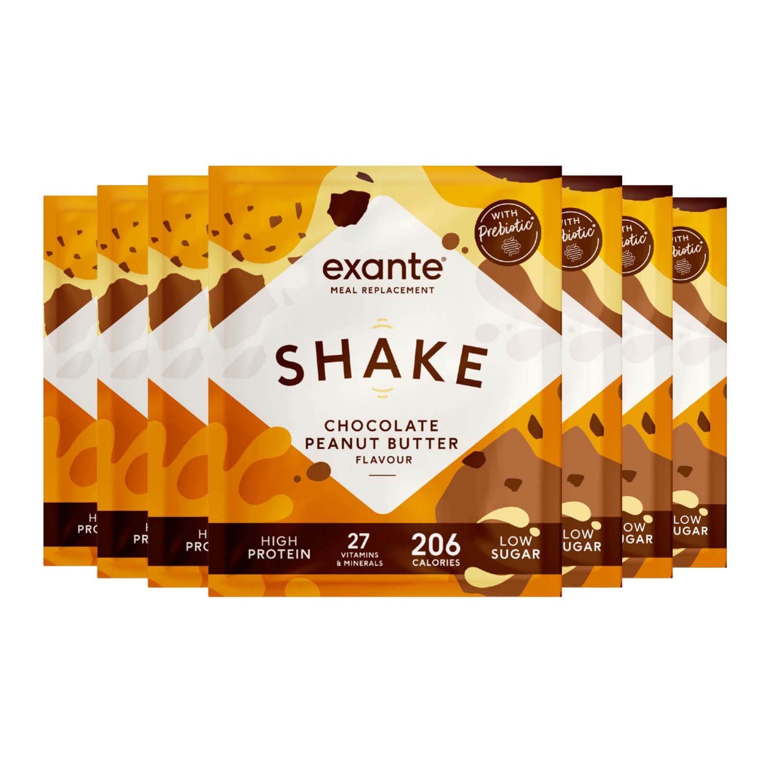 Chocolate Peanut Butter Flavour Low Sugar Meal Replacement Shake (Box