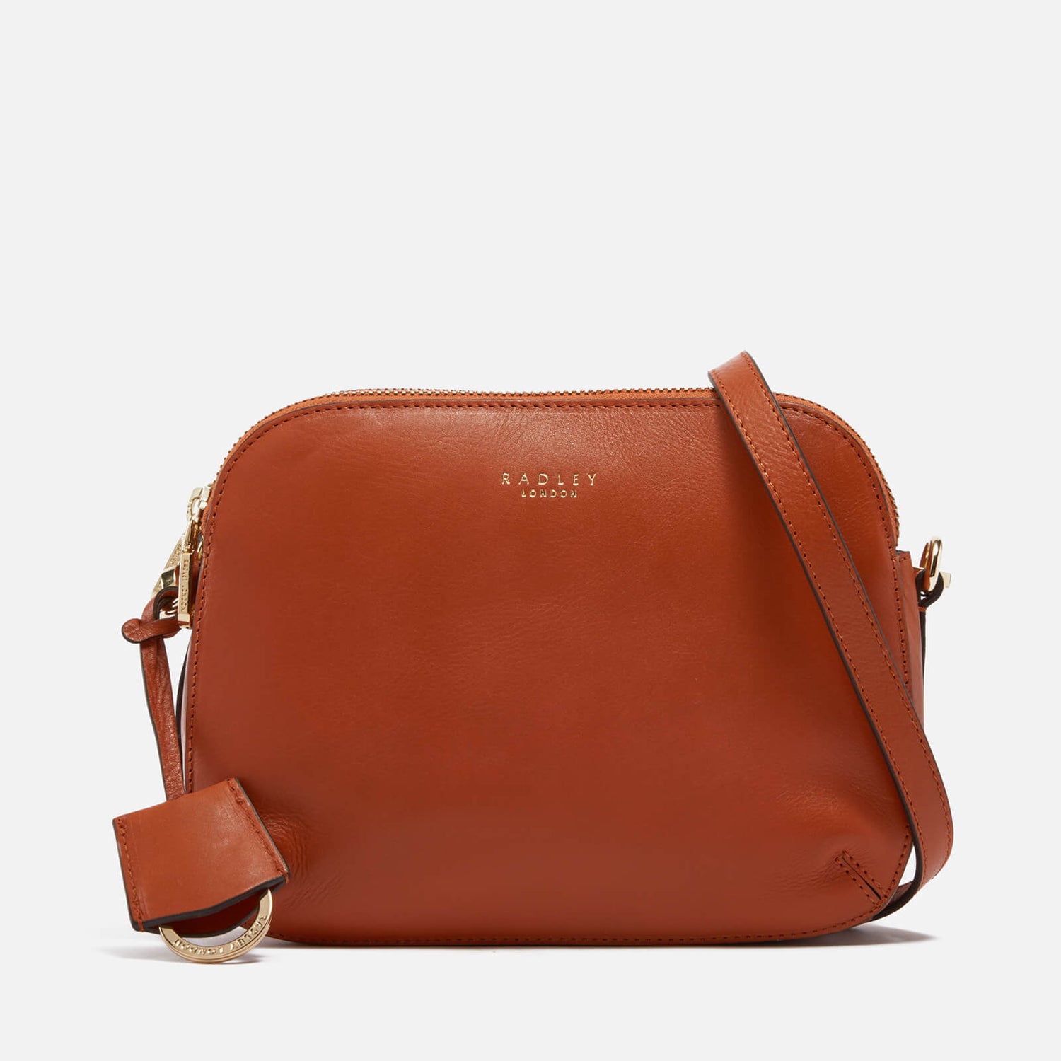 Radley Dukes Place Medium Ziptop Leather Cross Body Bag 免邮