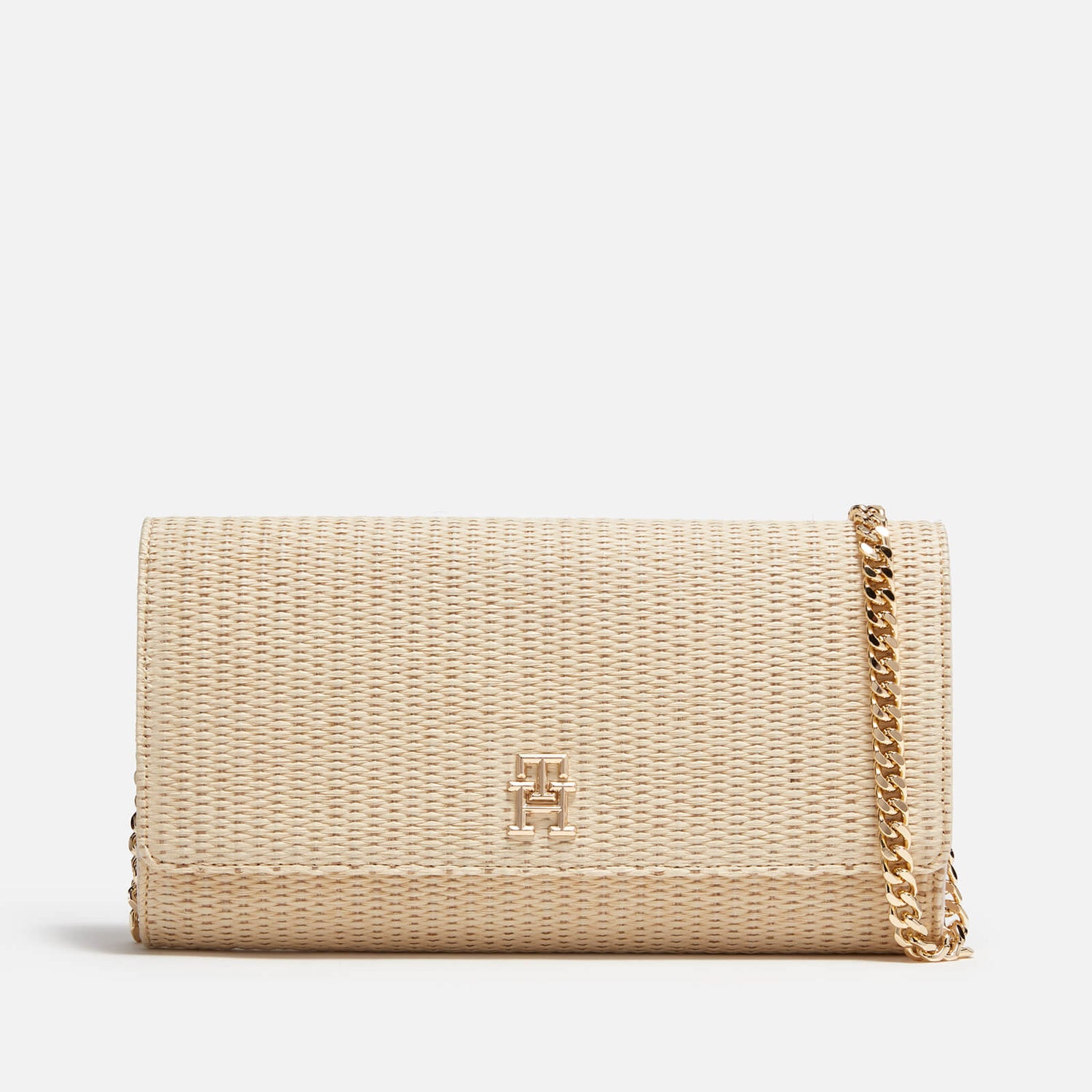 Tommy Hilfiger Summer Jute Clutch Bag | TheHut.com