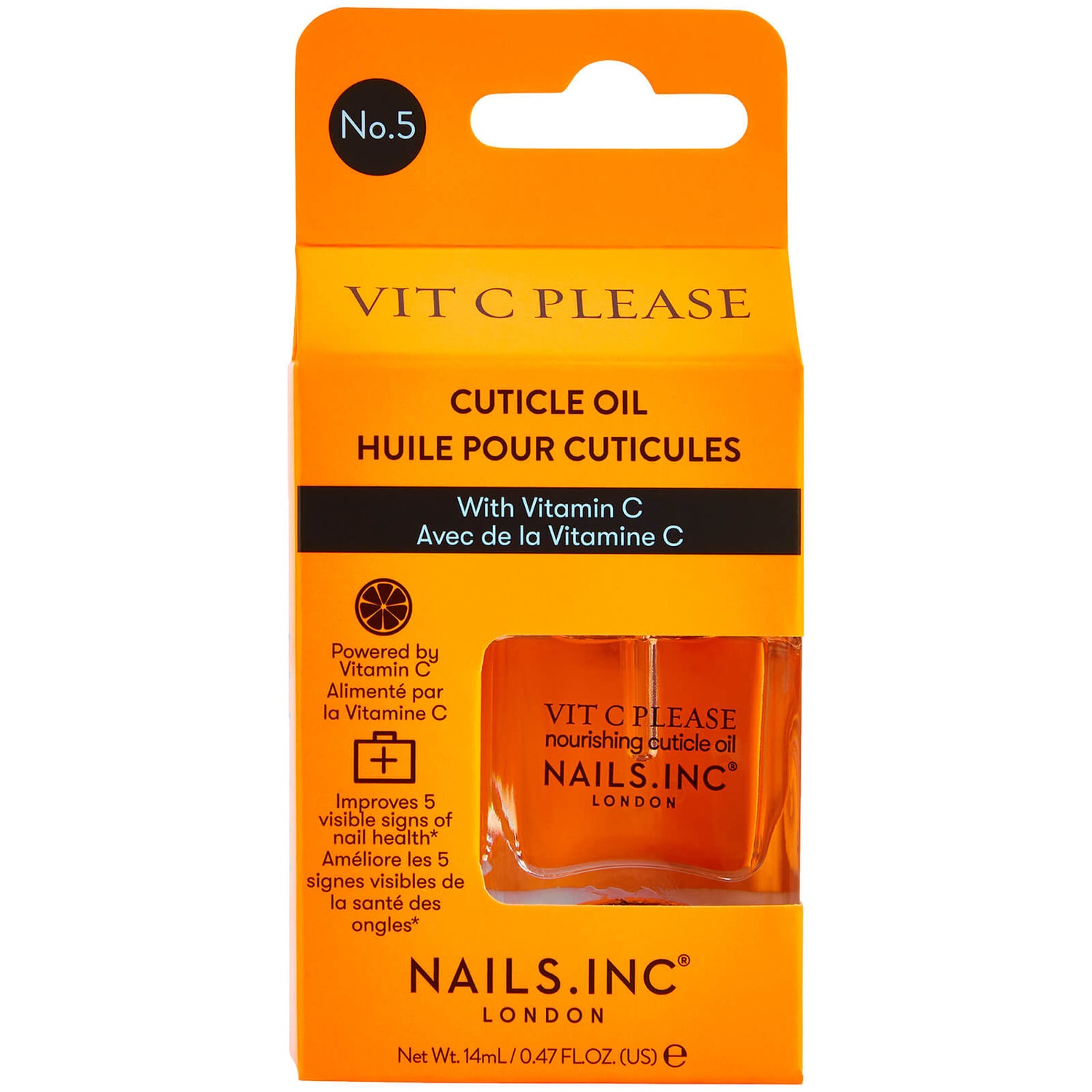nails inc. Vit C Please Cuticle Oil LOOKFANTASTIC