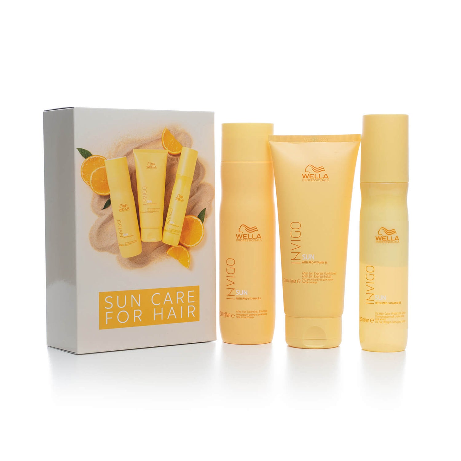 Wella Professionals Care Invigo Sun Sun Care for Hair Set (Worth £46.75