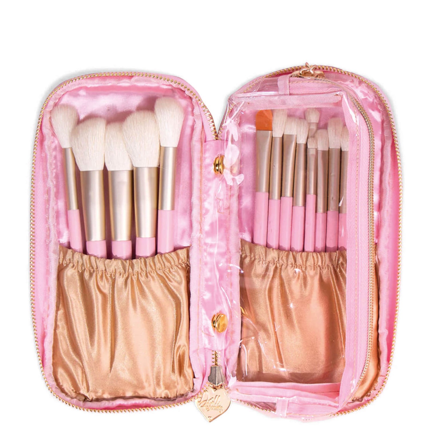 Doll Beauty 15 Piece Synthetic Goat Hair Brush Set LOOKFANTASTIC