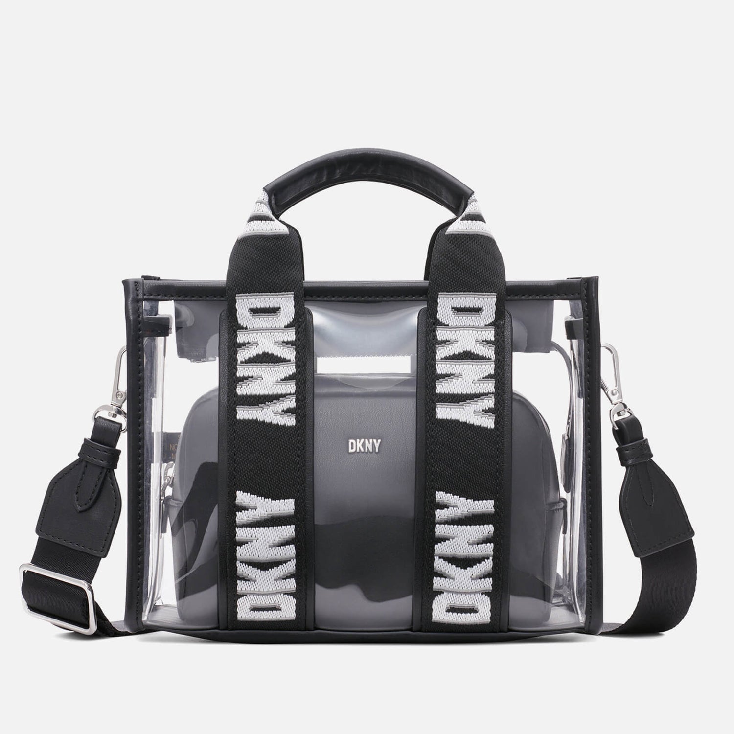 DKNY Cassie Small Tote Crossbody PVC Bag