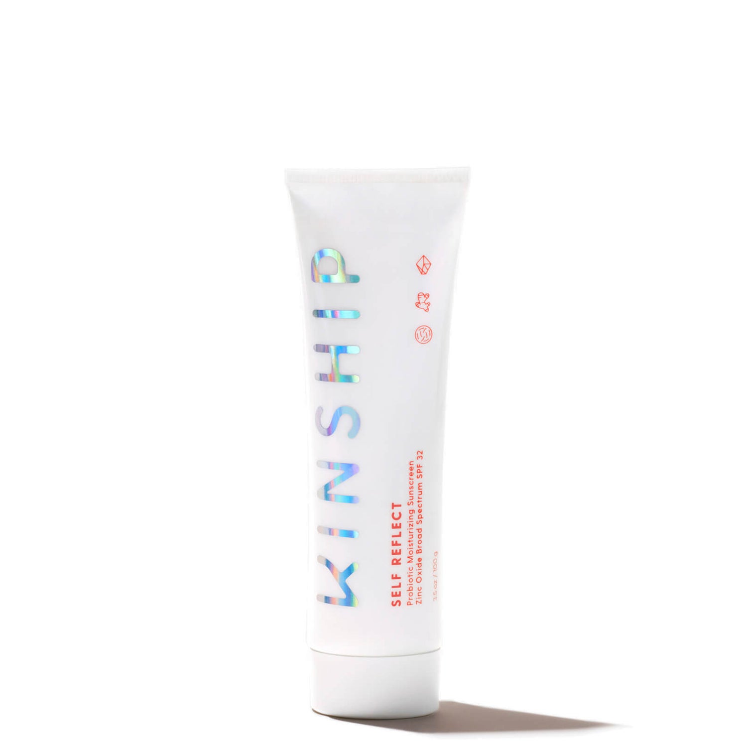 Kinship Self Reflect Probiotic Moisturising SPF 32 Sunscreen with Zinc