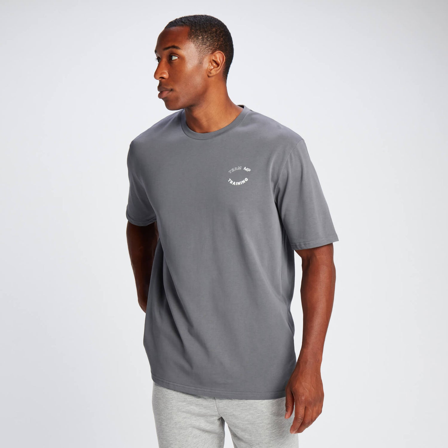 MP Men's Team MP Graphic Oversized T-Shirt - Carbon | MYPROTEIN™