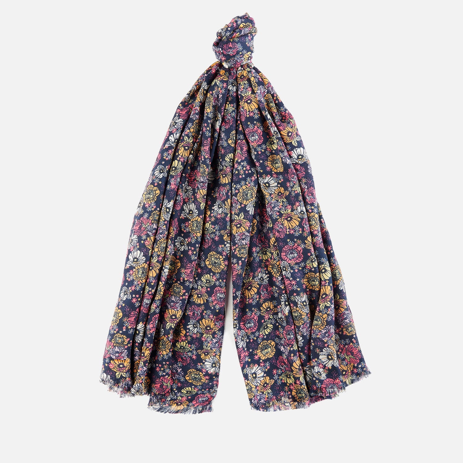 Barb Denim Print Scarf