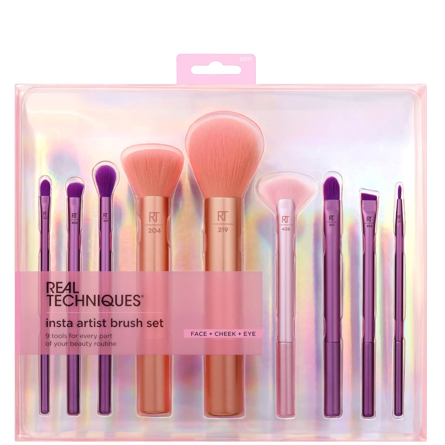 Real Techniques Insta Artist Brush Set Free Shipping Lookfantastic