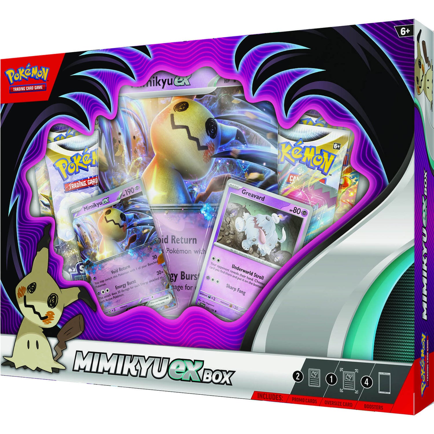 Pokémon TCG Mimikyu Ex Box Toys Zavvi UK