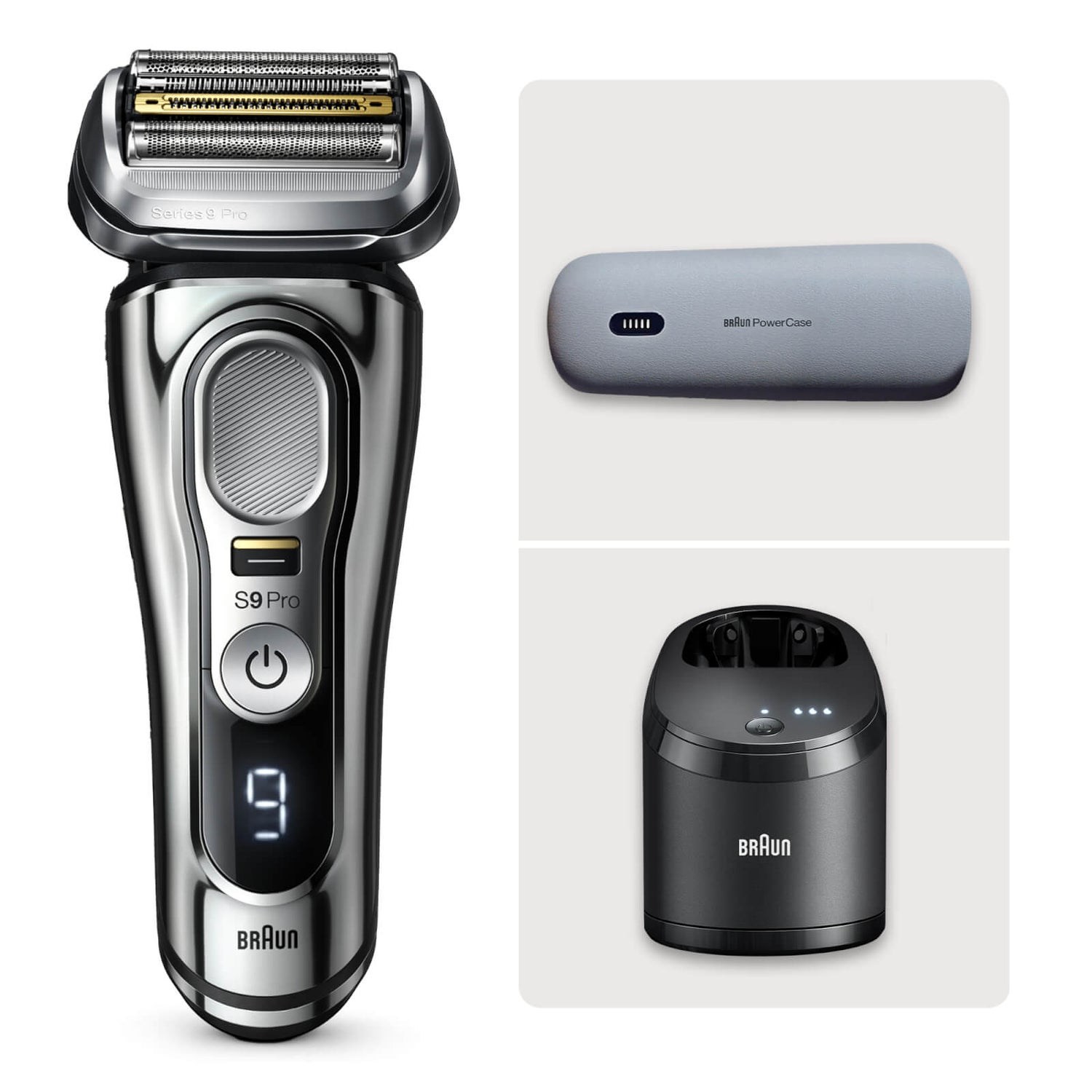 Braun Series 9 Pro 9476cc Electric Shaver for Men Braun UK