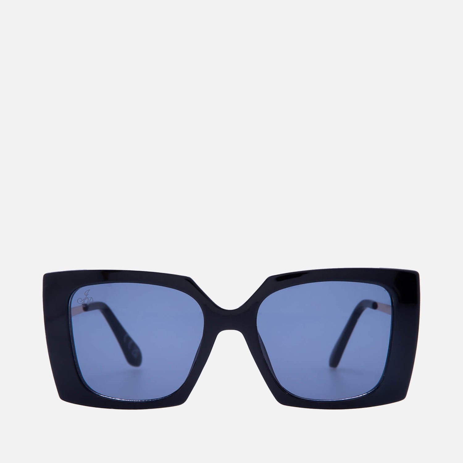Jeepers Peepers Oversized SquareFrame Acetate Sunglasses