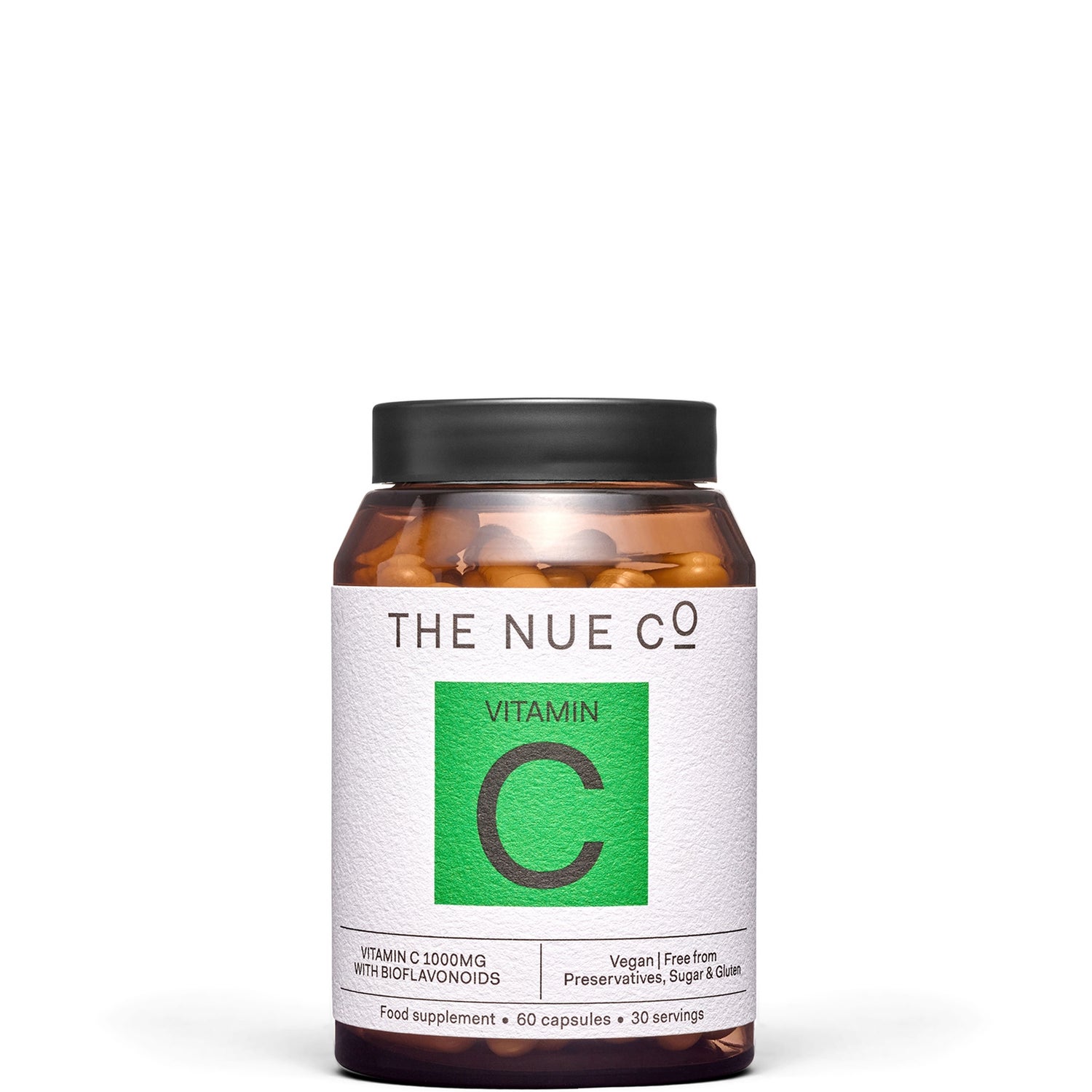 The Nue Co. Vitamin C Supplement To Support Immunity (60 Capsules) LOOKFANTASTIC