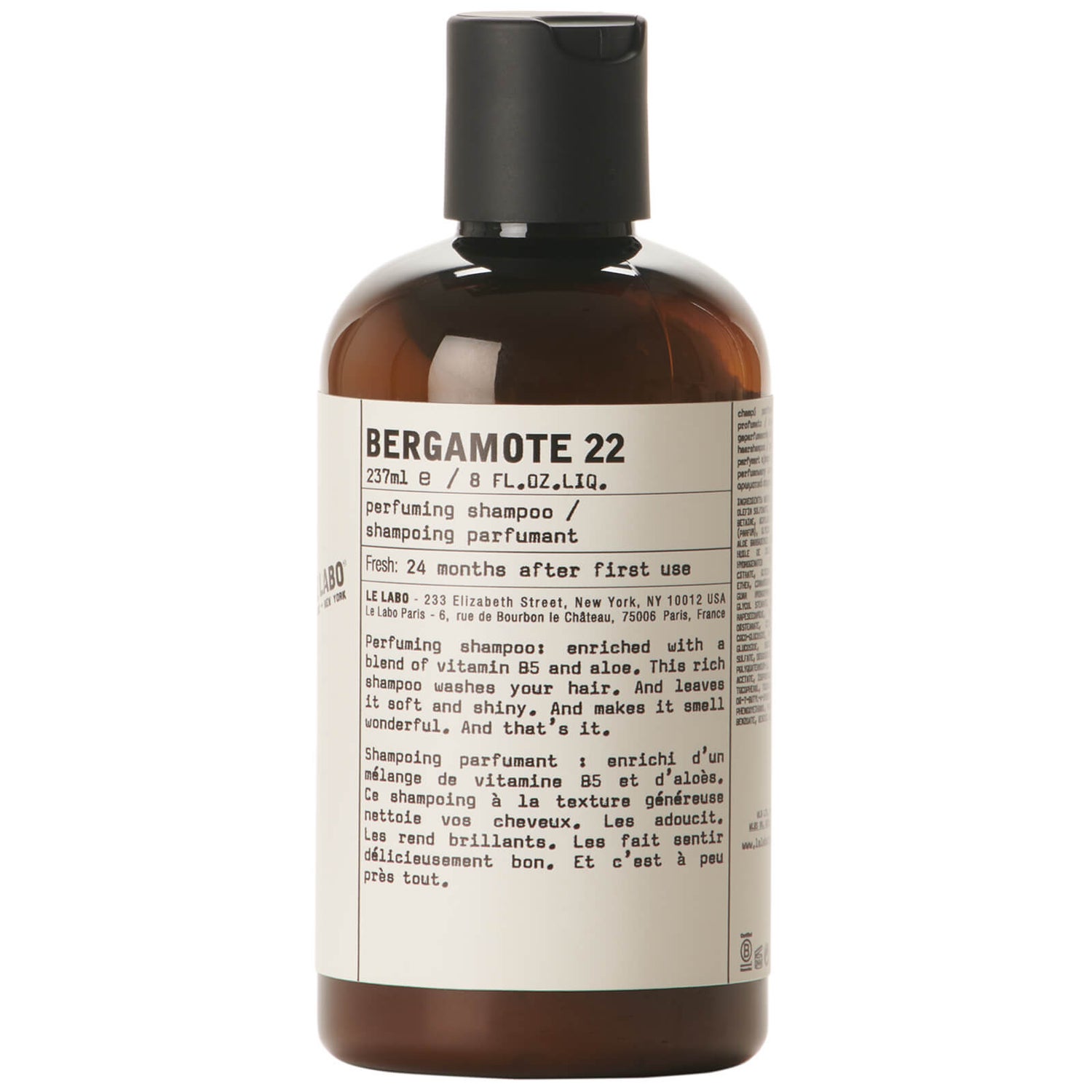 Le Labo Bergamote 22 Shampoo 237ml Cult Beauty