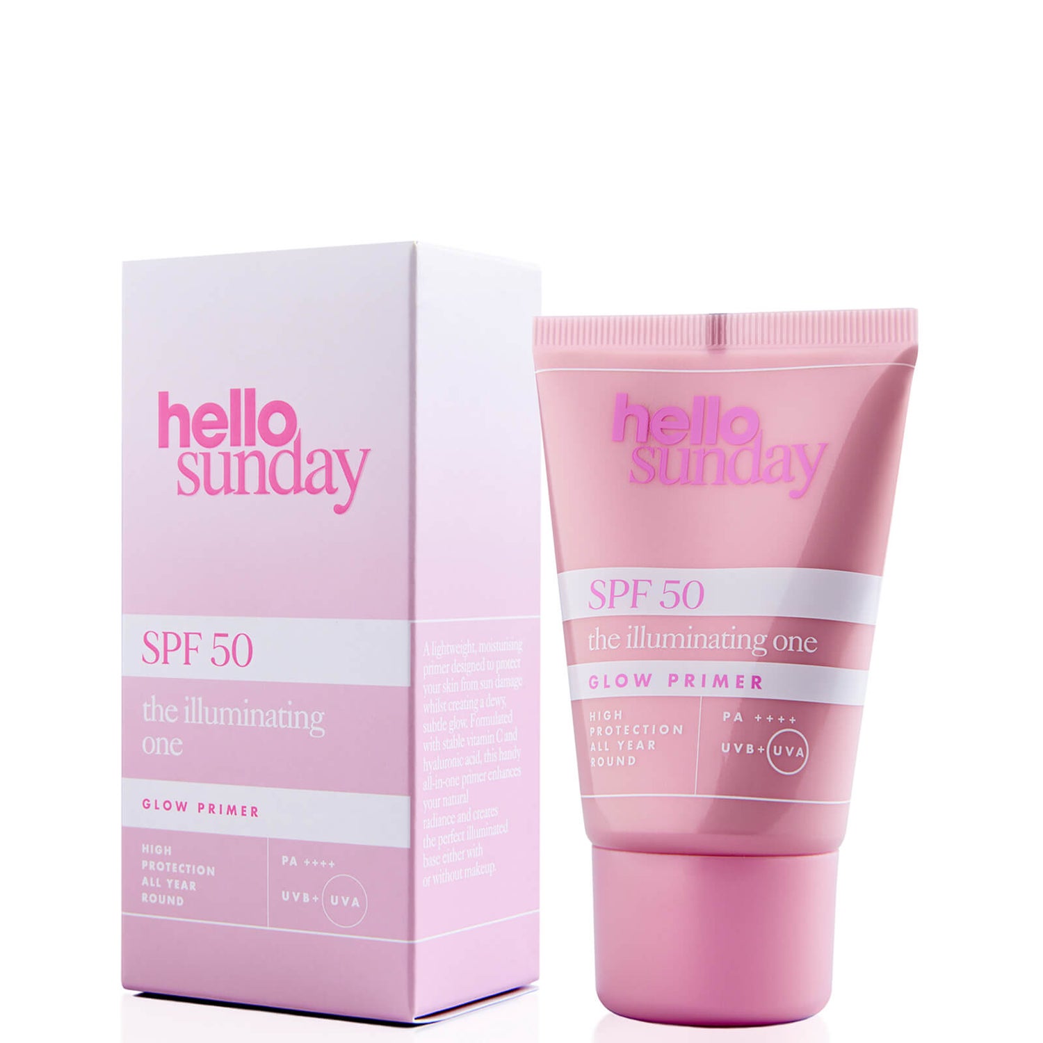 Hello Sunday The Illuminating One Glow Primer SPF50 50ml Cult Beauty