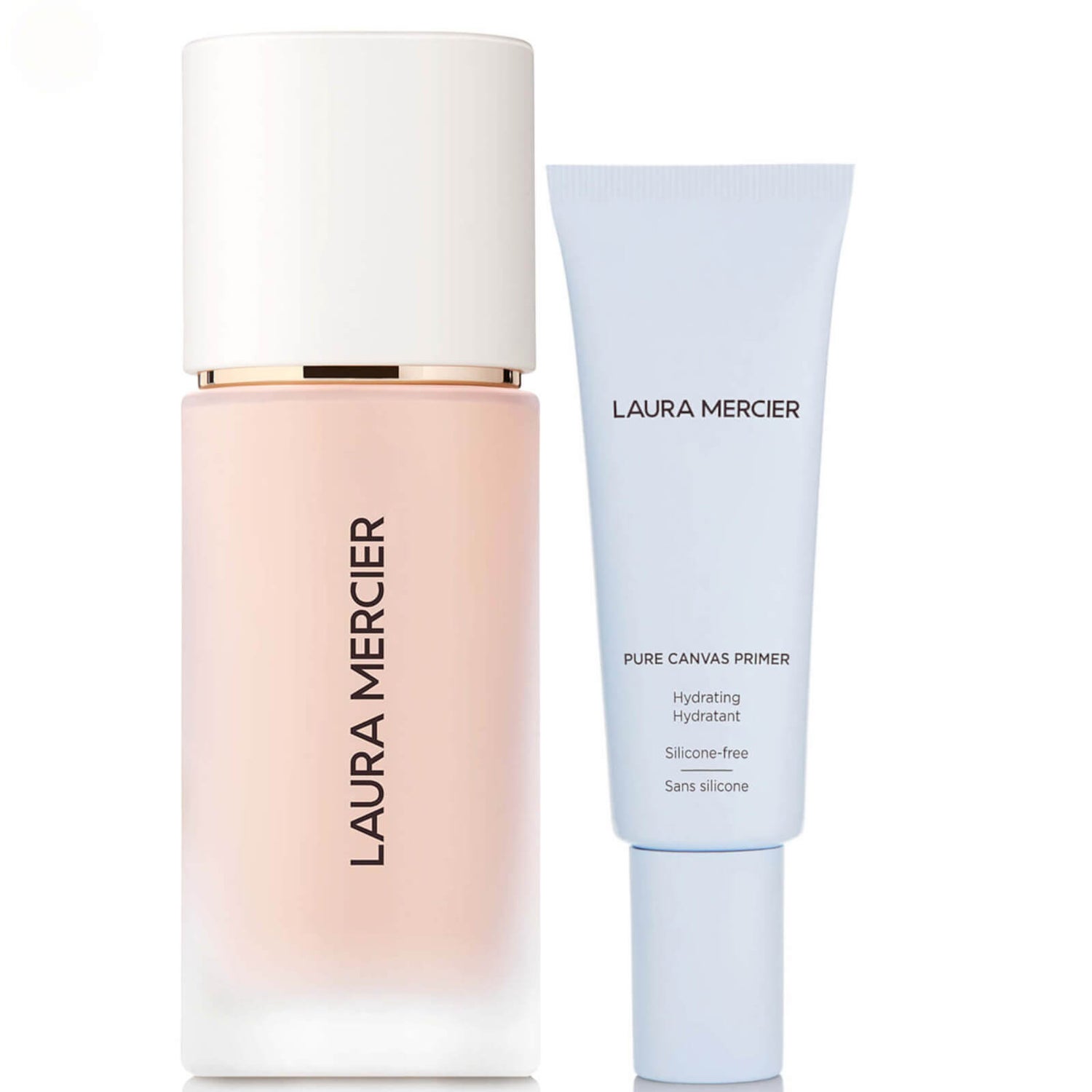 Laura Mercier Real Flawless Foundation and Pure Canvas Hydrating Primer