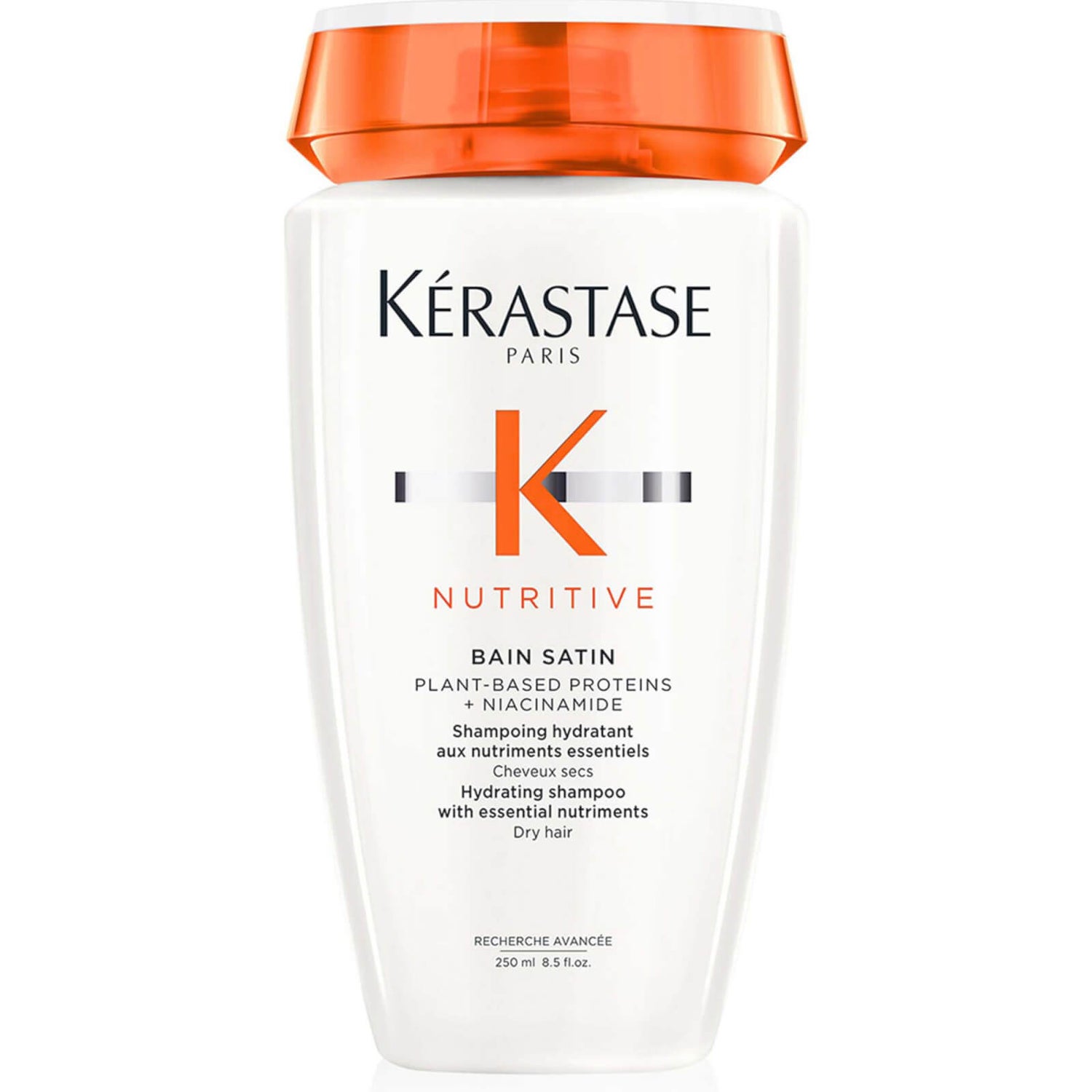 Kérastase Nutritive Bain Satin Hydrating Shampoo for Dry Hair 250ml LOOKFANTASTIC
