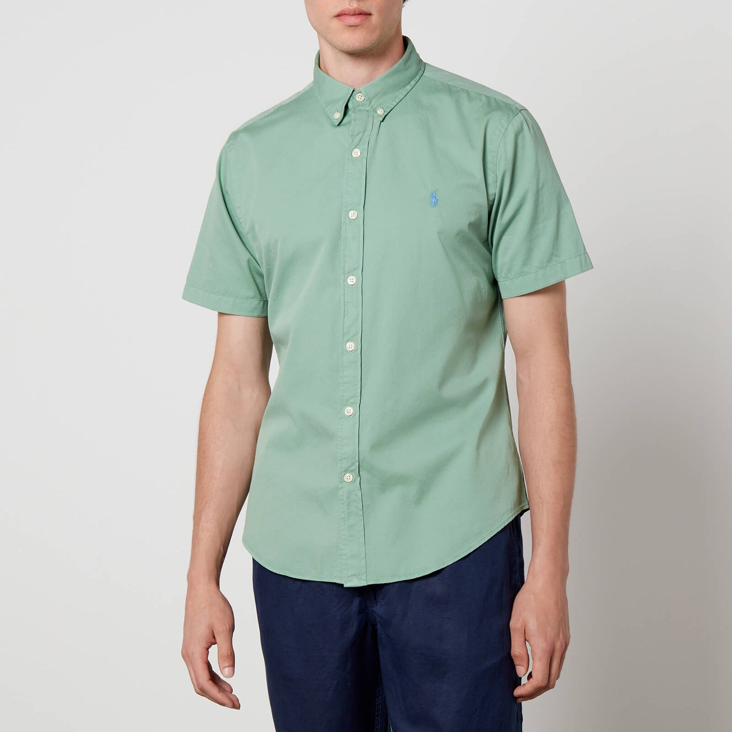 Polo Ralph Lauren Cotton-Poplin Shirt | TheHut.com